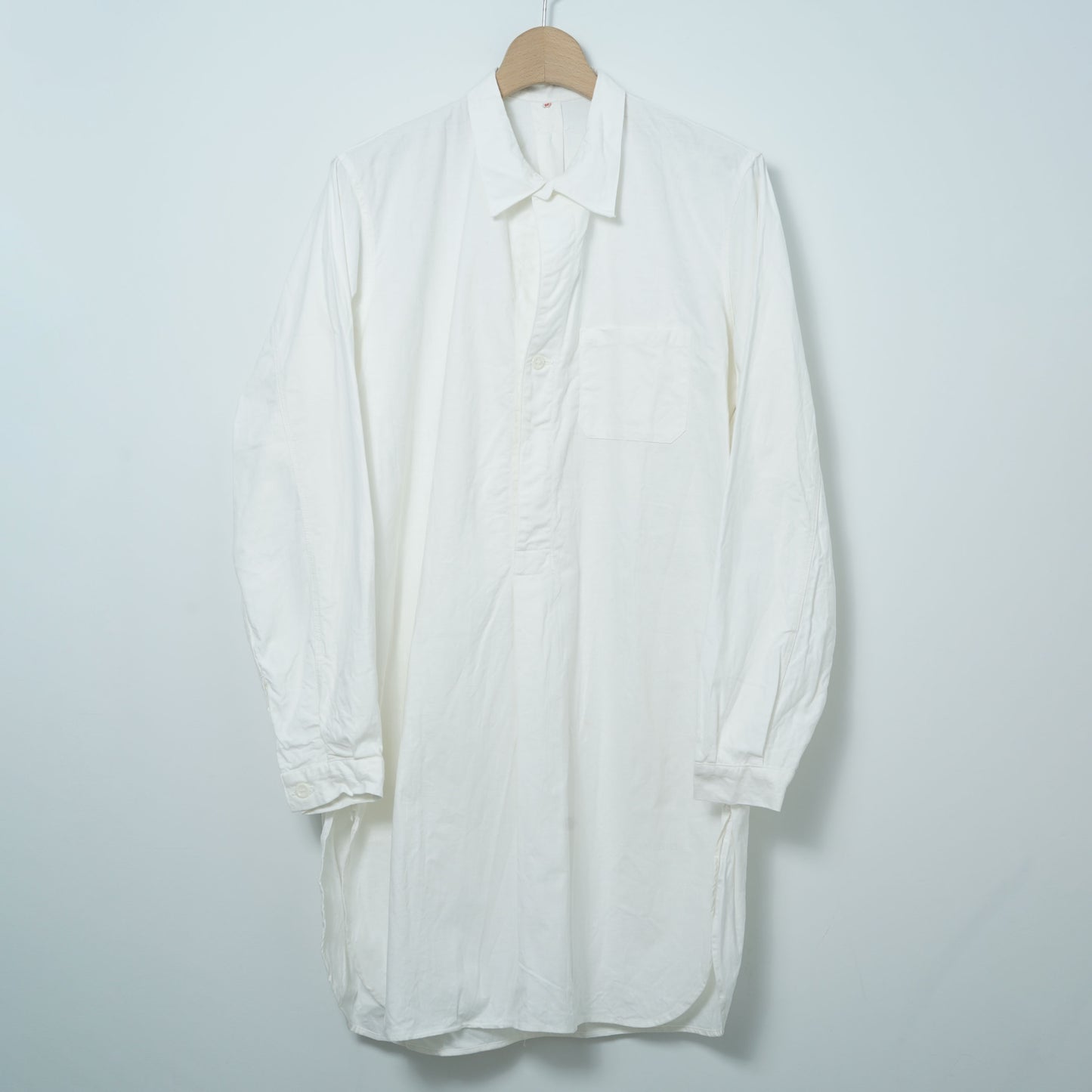 Swedish Military Grandfather Shirt / Late ’50s-Early '60s (Made in Sweden)