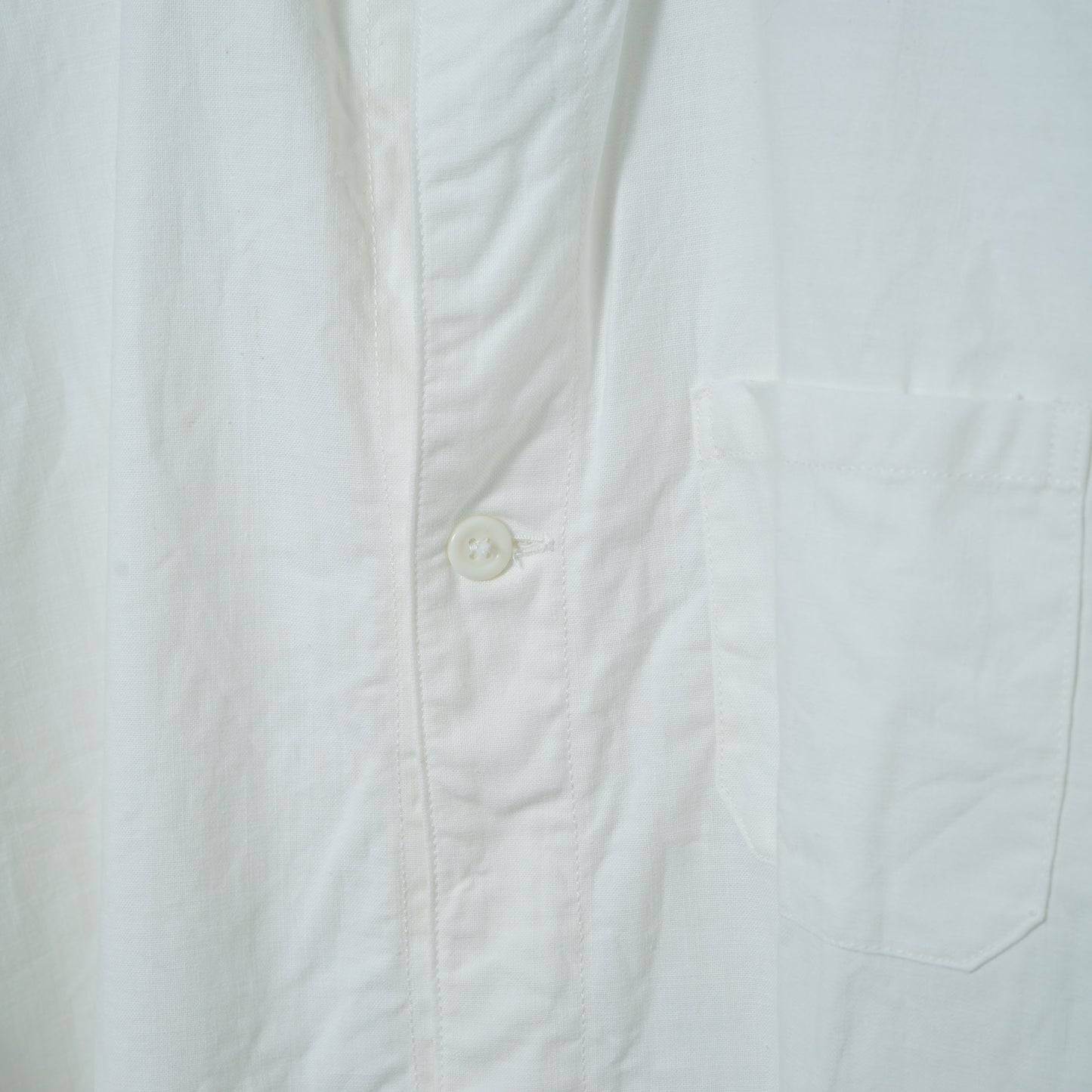 Swedish Military Grandfather Shirt / Late ’50s-Early '60s (Made in Sweden)