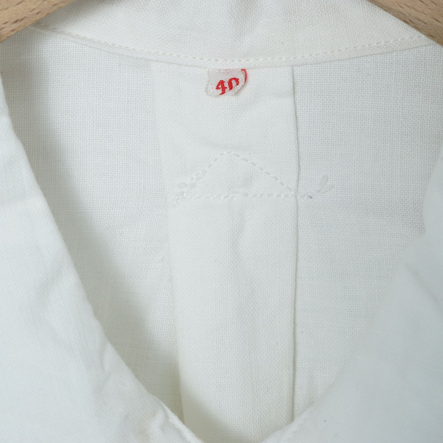Swedish Military Grandfather Shirt / Late ’50s-Early '60s (Made in Sweden)