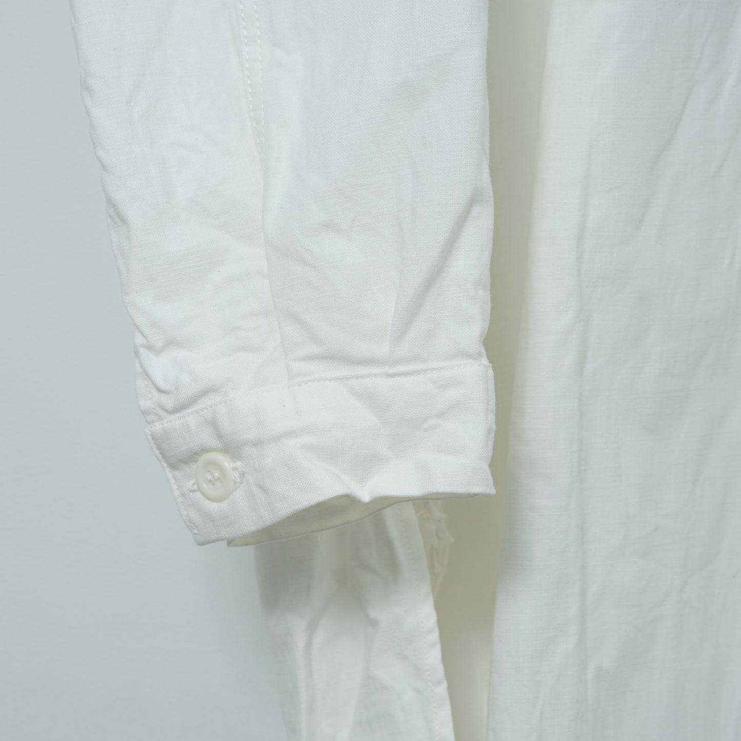 Swedish Military Grandfather Shirt / Late ’50s-Early '60s (Made in Sweden)