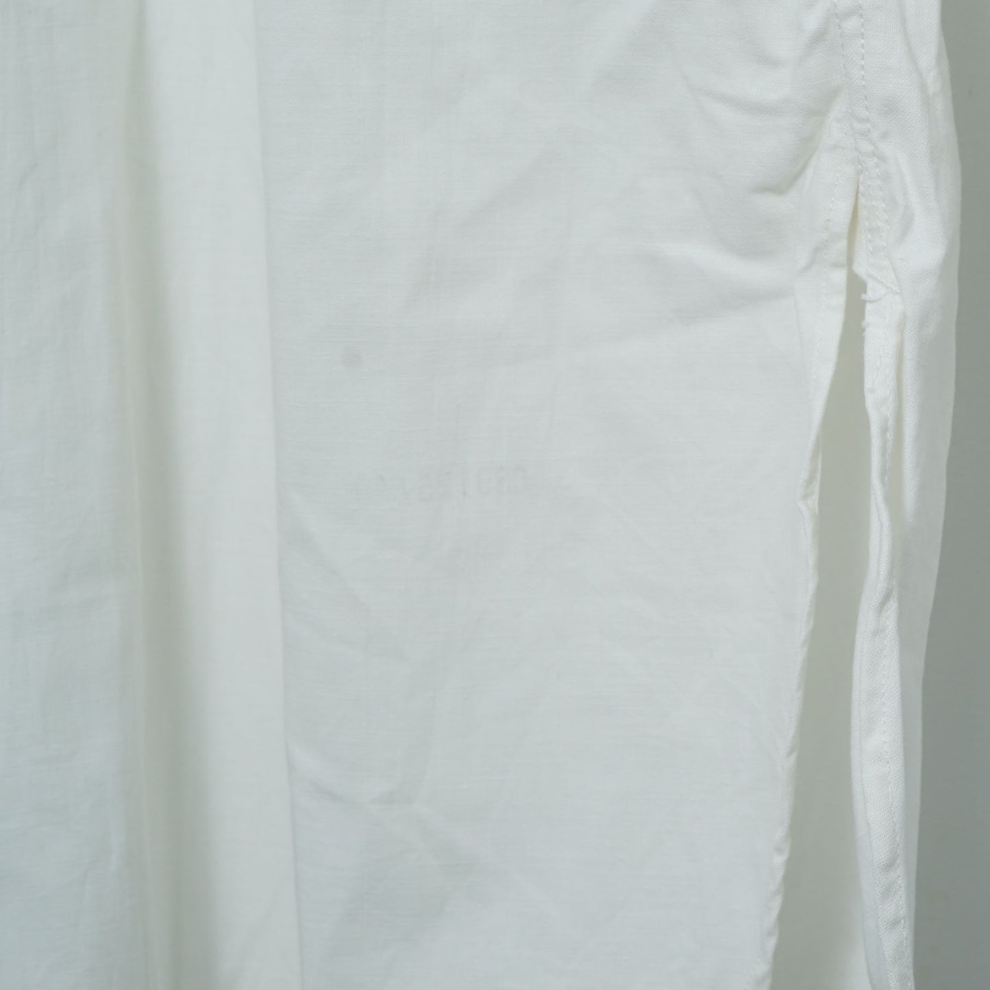 Swedish Military Grandfather Shirt / Late ’50s-Early '60s (Made in Sweden)