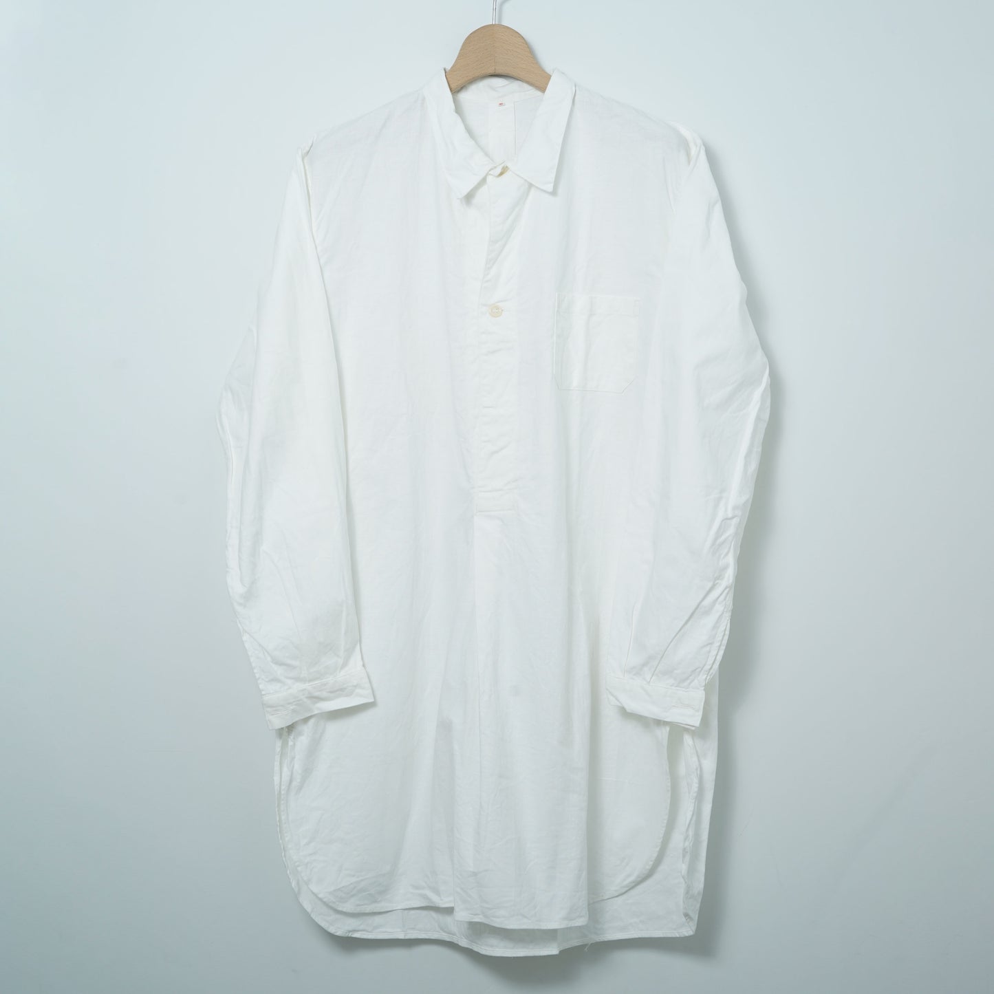 Swedish Military Grandfather Shirt / Late ’50s-Early '60s (Made in Sweden)