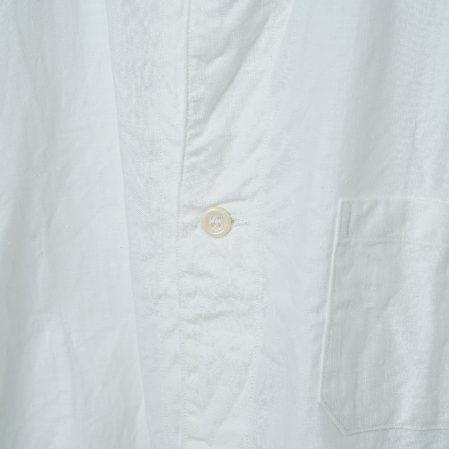 Swedish Military Grandfather Shirt / Late ’50s-Early '60s (Made in Sweden)