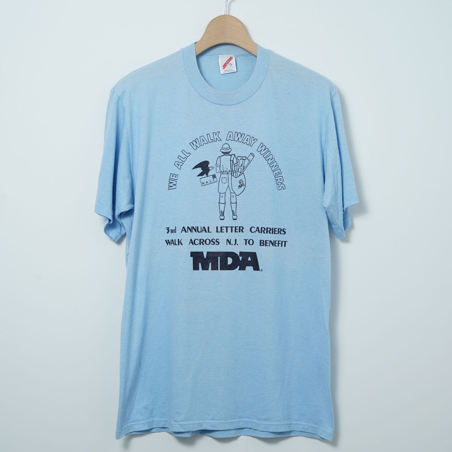 Jerzees Print T-shirt / Late ’80s-Early '90s (Made in USA)