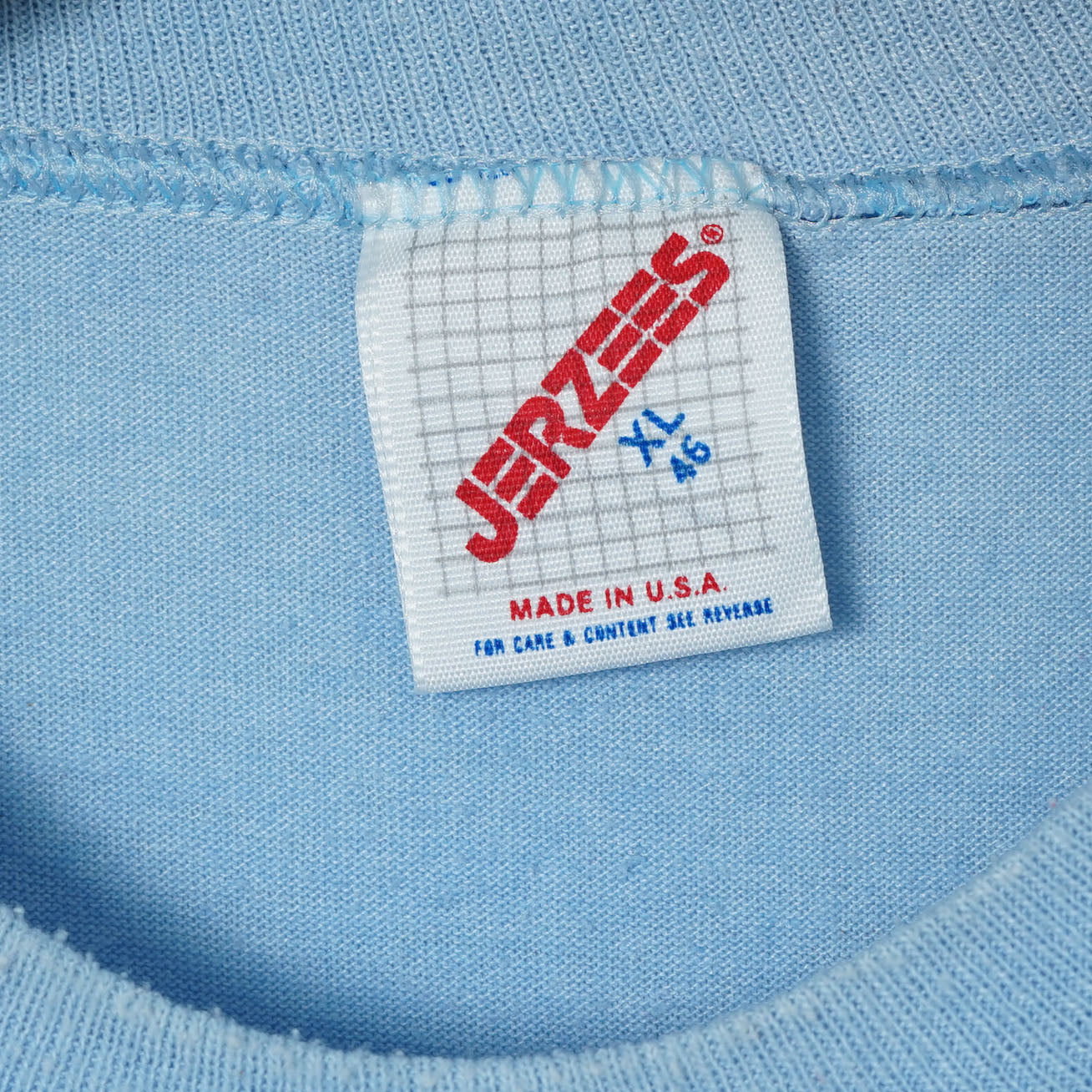Jerzees Print T-shirt / Late ’80s-Early '90s (Made in USA)