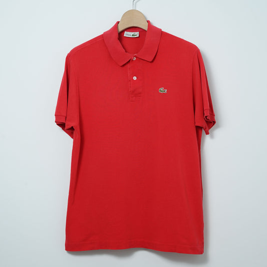 Chemise Lacoste Cotton Pique Polo Shirt / Late ’80s-Early '90s (Made in France)