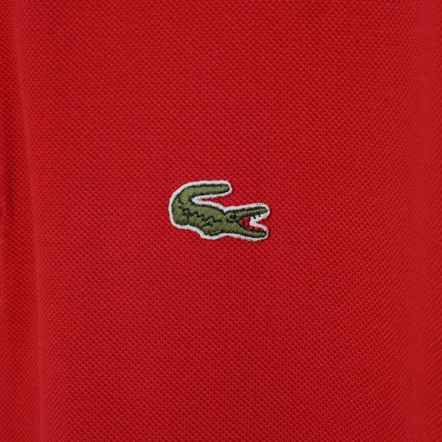 Chemise Lacoste Cotton Pique Polo Shirt / Late ’80s-Early '90s (Made in France)