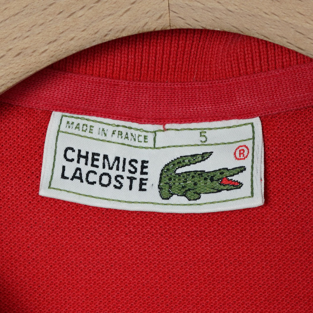 Chemise Lacoste Cotton Pique Polo Shirt / Late ’80s-Early '90s (Made in France)