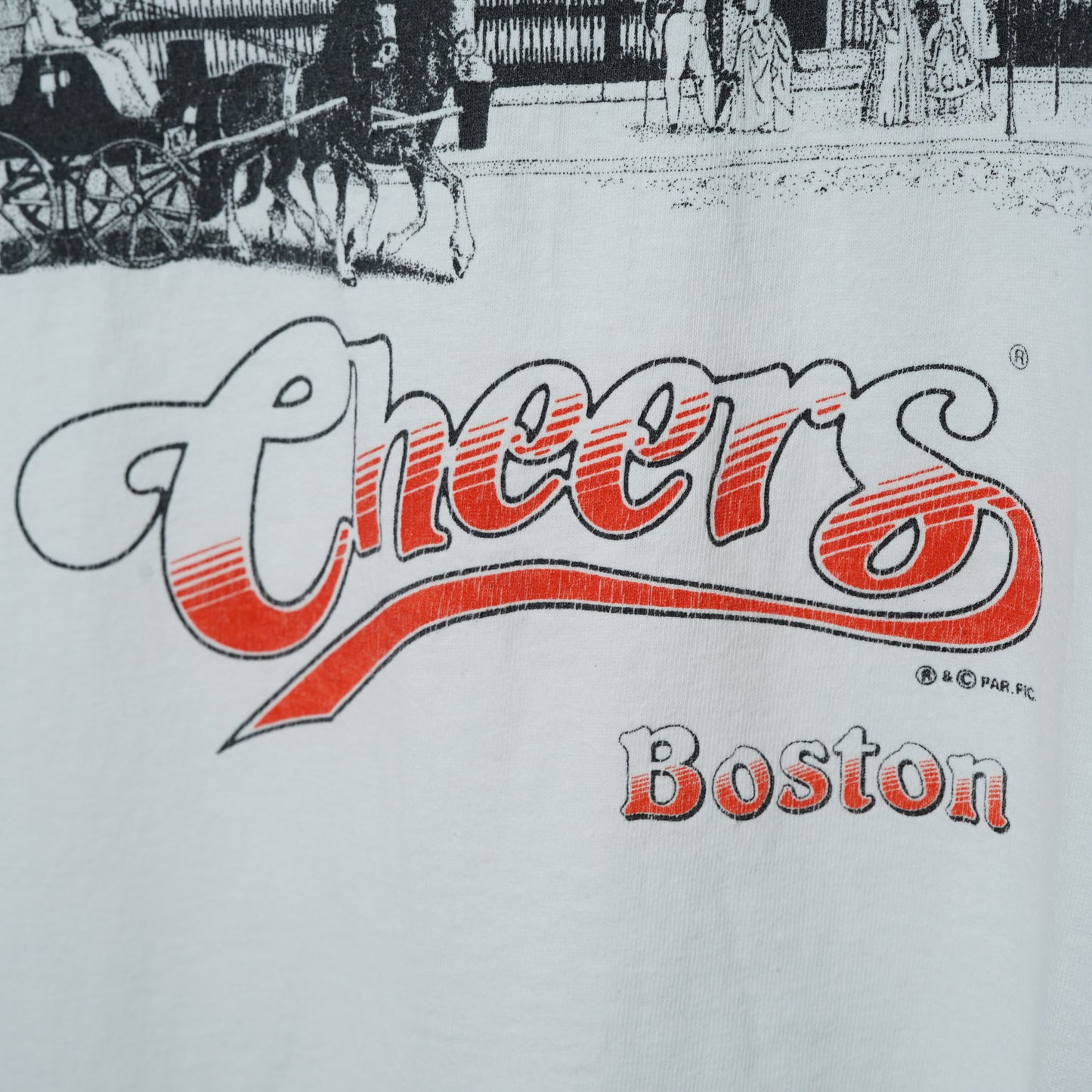 Sof Tee by Tee Jays Print T-shirt / Late ’80s-Early '90s (Made in USA)