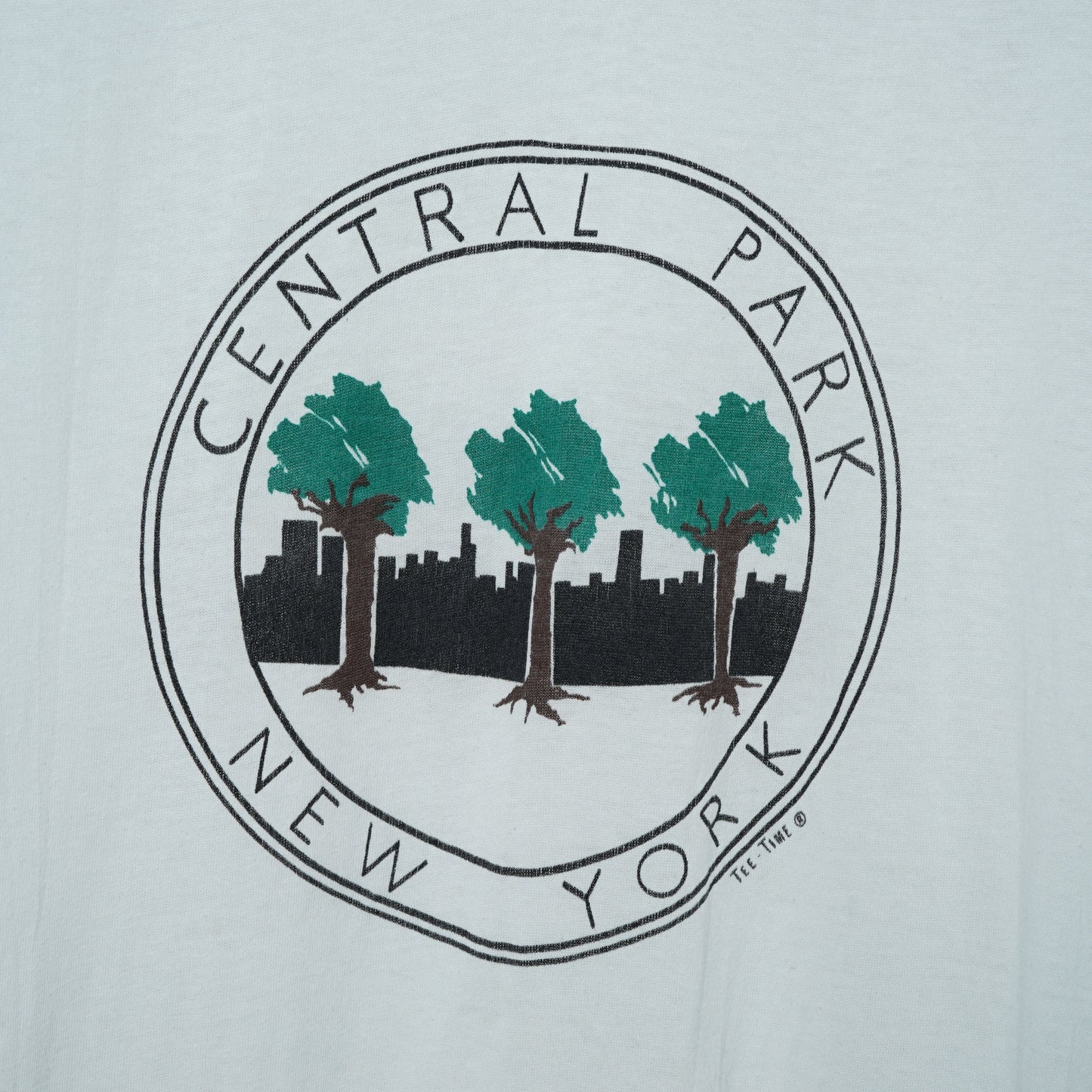 Shirt-Tex New York Print Ringer T-shirt / Late ’70s-Early '80s (Made in USA)