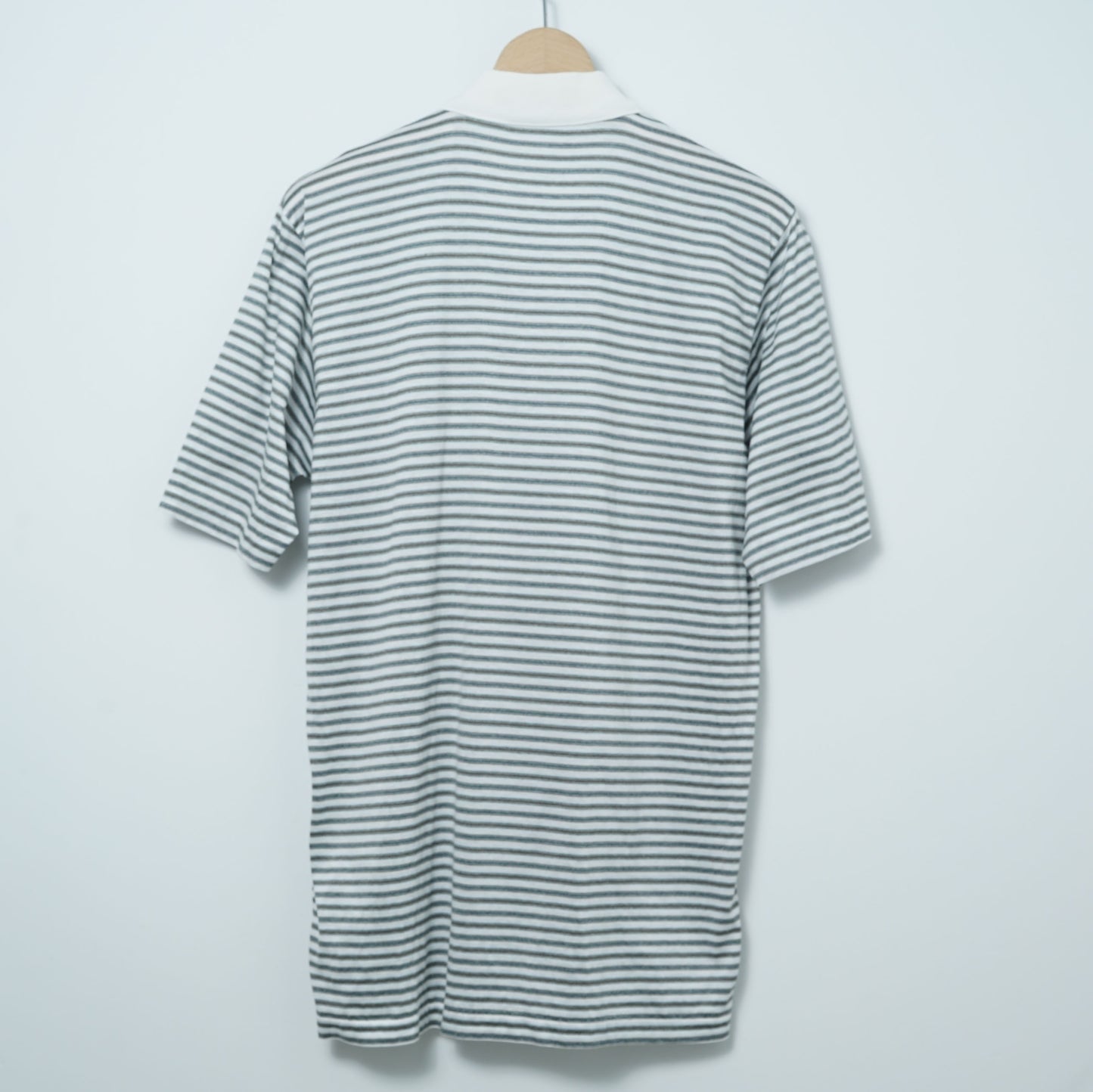 Dunhill Cotton Striped Polo Shirt / Late ’90s-Early '00s (Made in Italy)