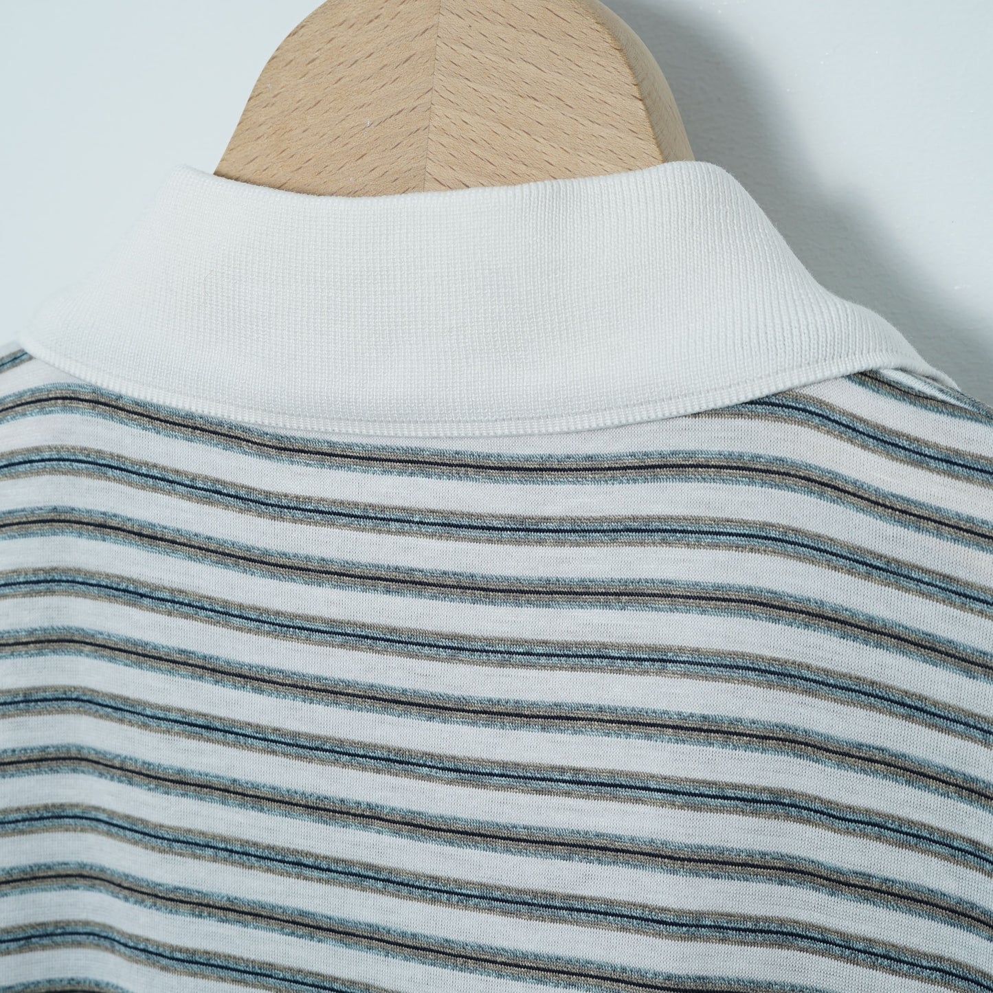 Dunhill Cotton Striped Polo Shirt / Late ’90s-Early '00s (Made in Italy)