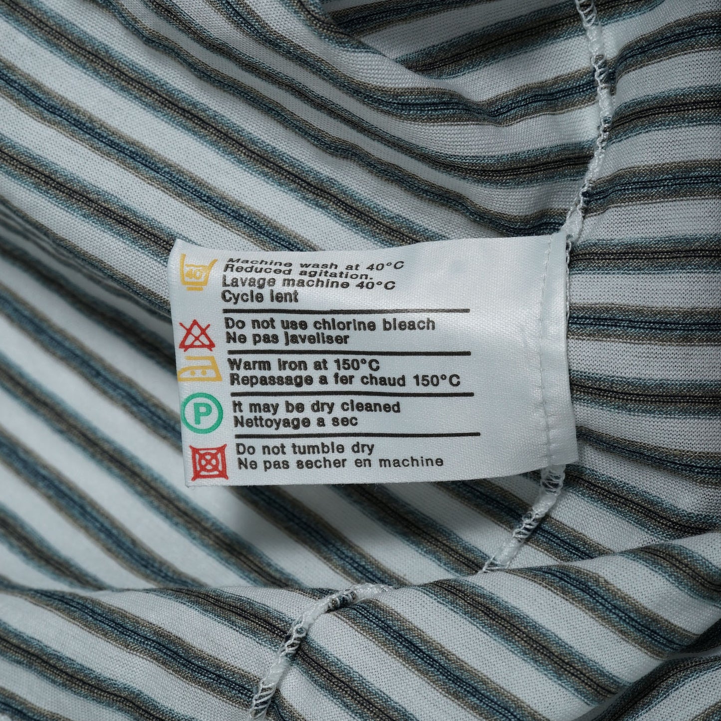 Dunhill Cotton Striped Polo Shirt / Late ’90s-Early '00s (Made in Italy)