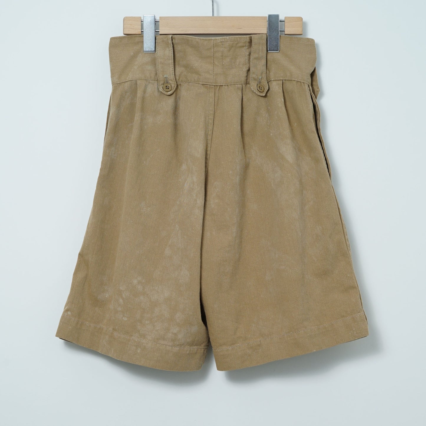 British Army Cotton Drill Gurkha Shorts / Late ’60s-Early '70s (Made in UK)
