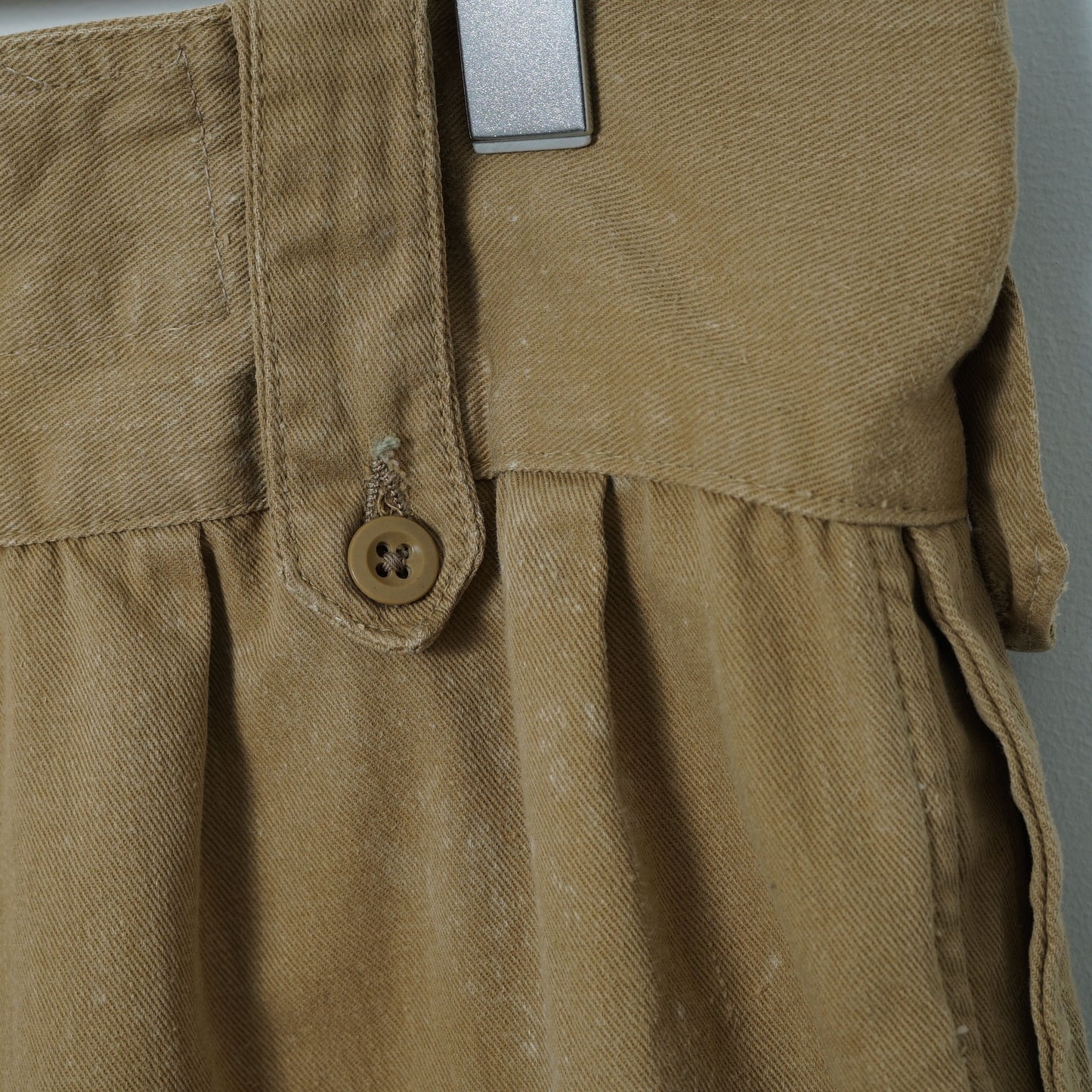 British Army Cotton Drill Gurkha Shorts / Late ’60s-Early '70s (Made in UK)