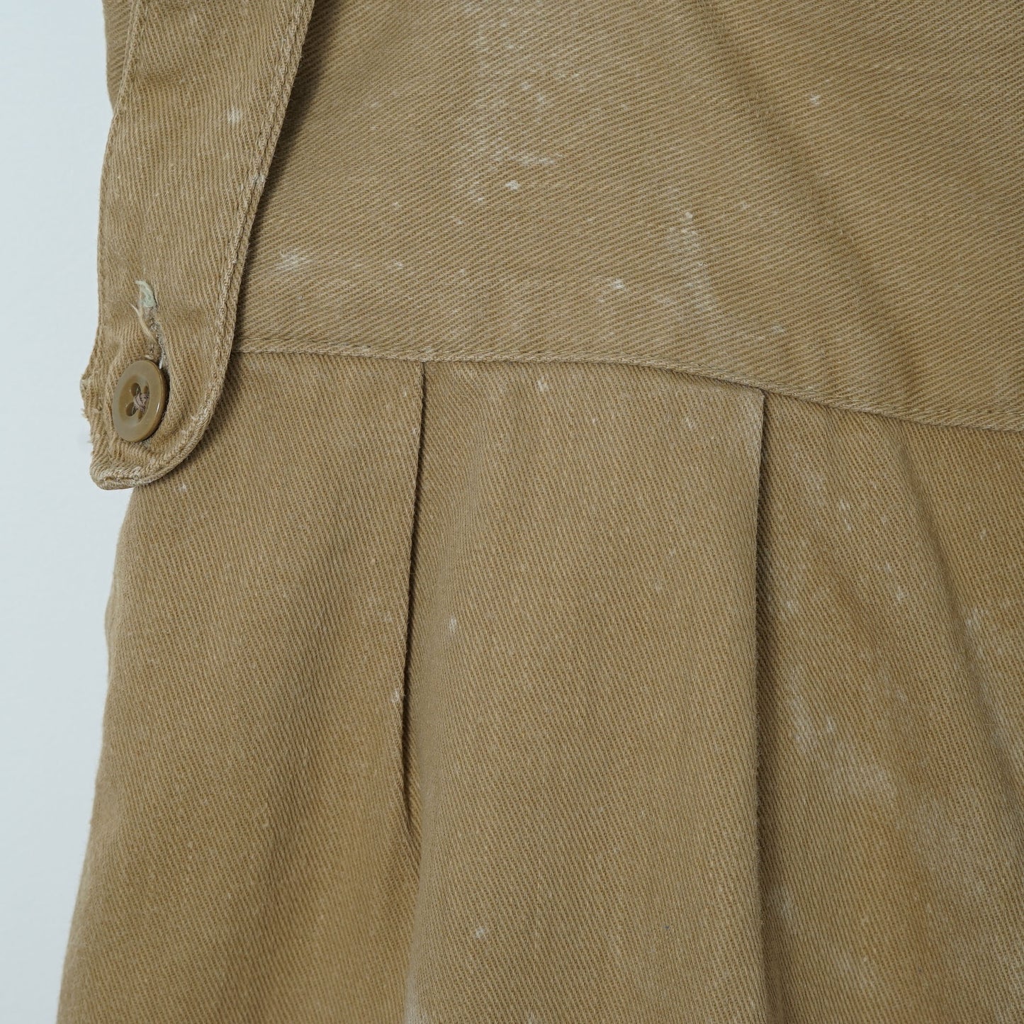British Army Cotton Drill Gurkha Shorts / Late ’60s-Early '70s (Made in UK)