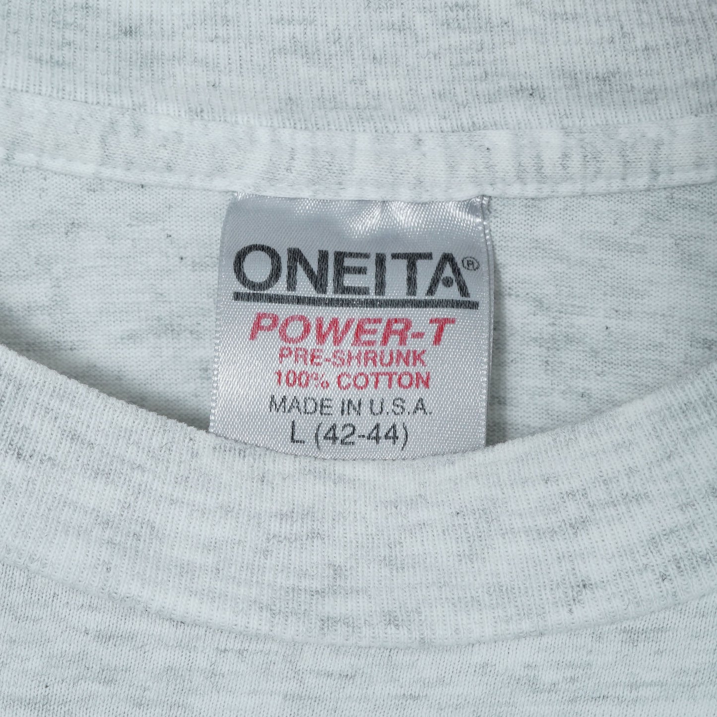 Oneita Printed T-Shirt / Late ’80s–Early ’90s (Made in USA)