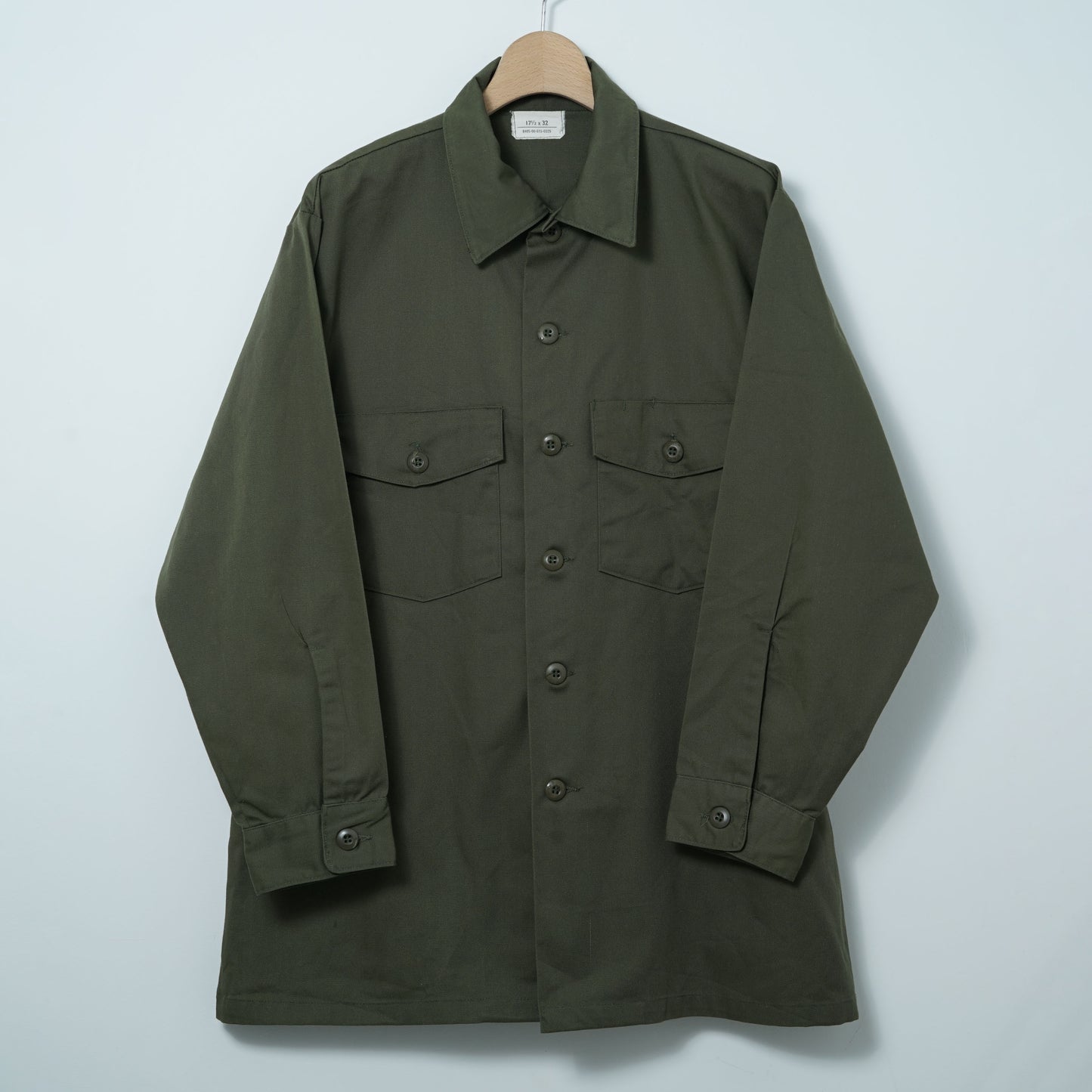 U.S. Military OG-507 Utility Shirt / Late ’70s-Early '80s (Made in USA)