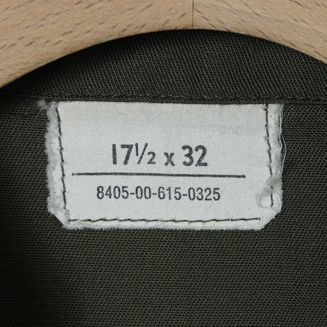 U.S. Military OG-507 Utility Shirt / Late ’70s-Early '80s (Made in USA)
