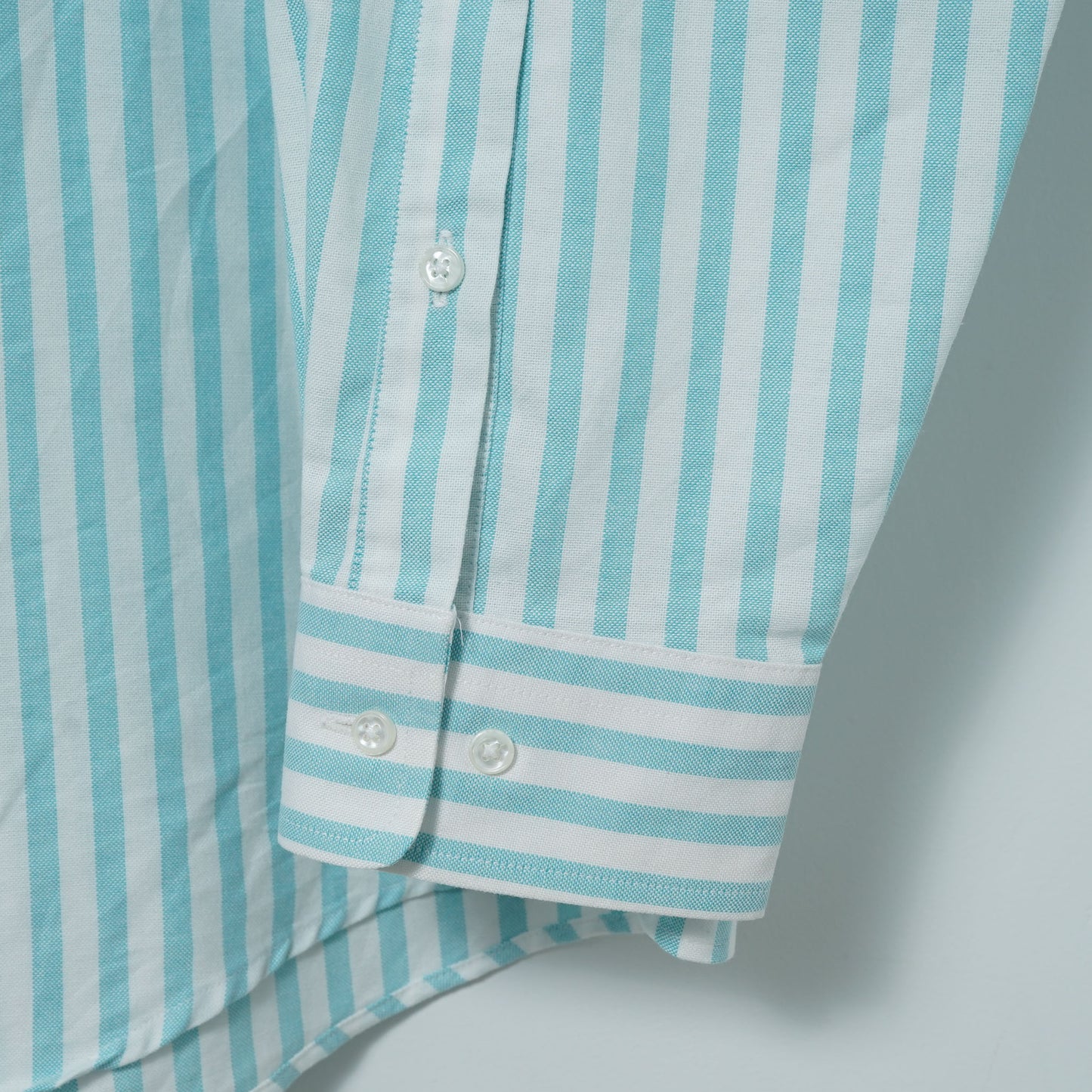 Arrow Dover Cotton-Polyester Stripe BD Shirt / Late ’80s–Early ’90s (Made in USA)