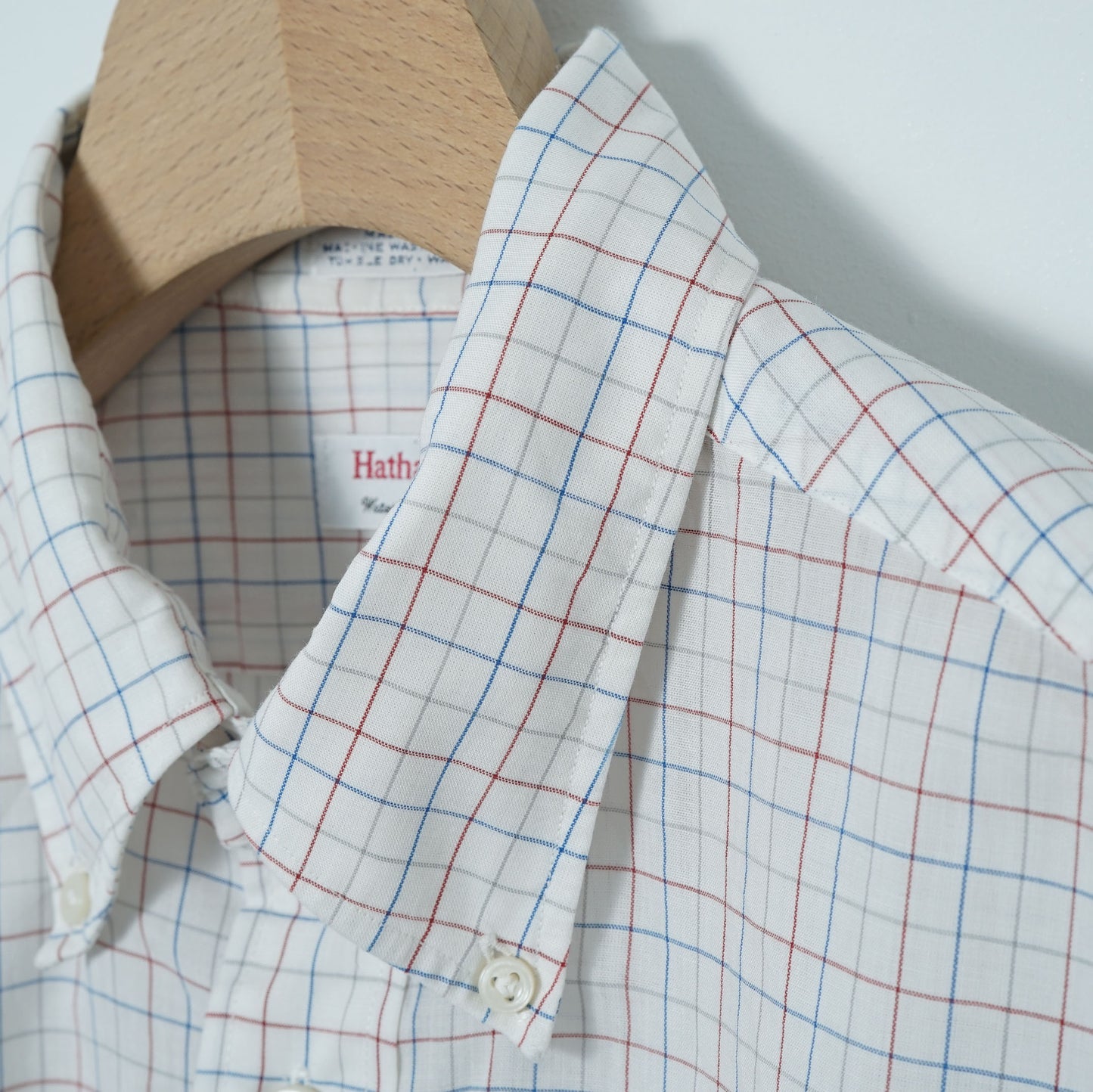 Hathaway Cotton BD Shirt / Late ’80s–Early ’90s (Made in USA)