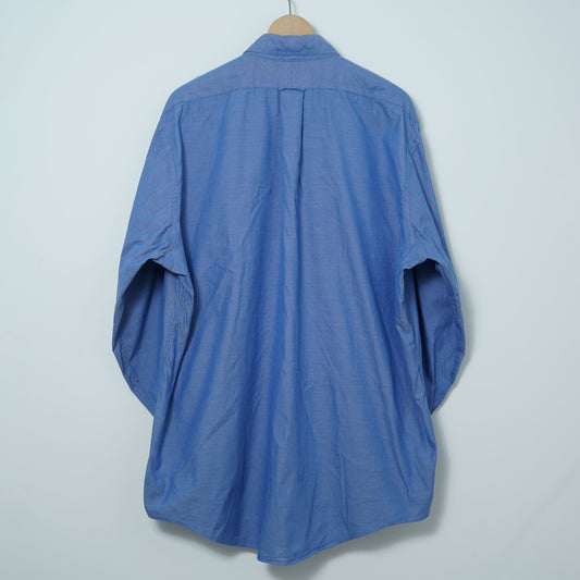 Lands’ End Cotton Pinpoint Oxford BD Shirt / Early ’90s–Mid ’90s (Made in USA)