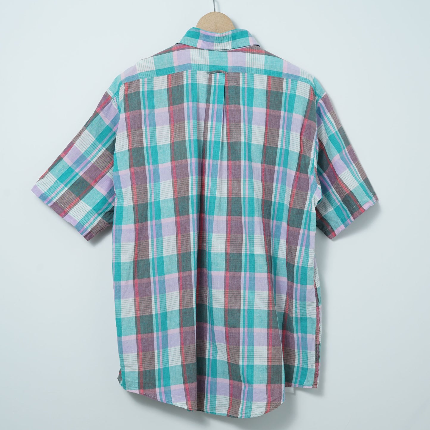 Flying Scotsman Collection Madras Check BD Shirt / Early ’90s–Mid ’90s (Made in USA)