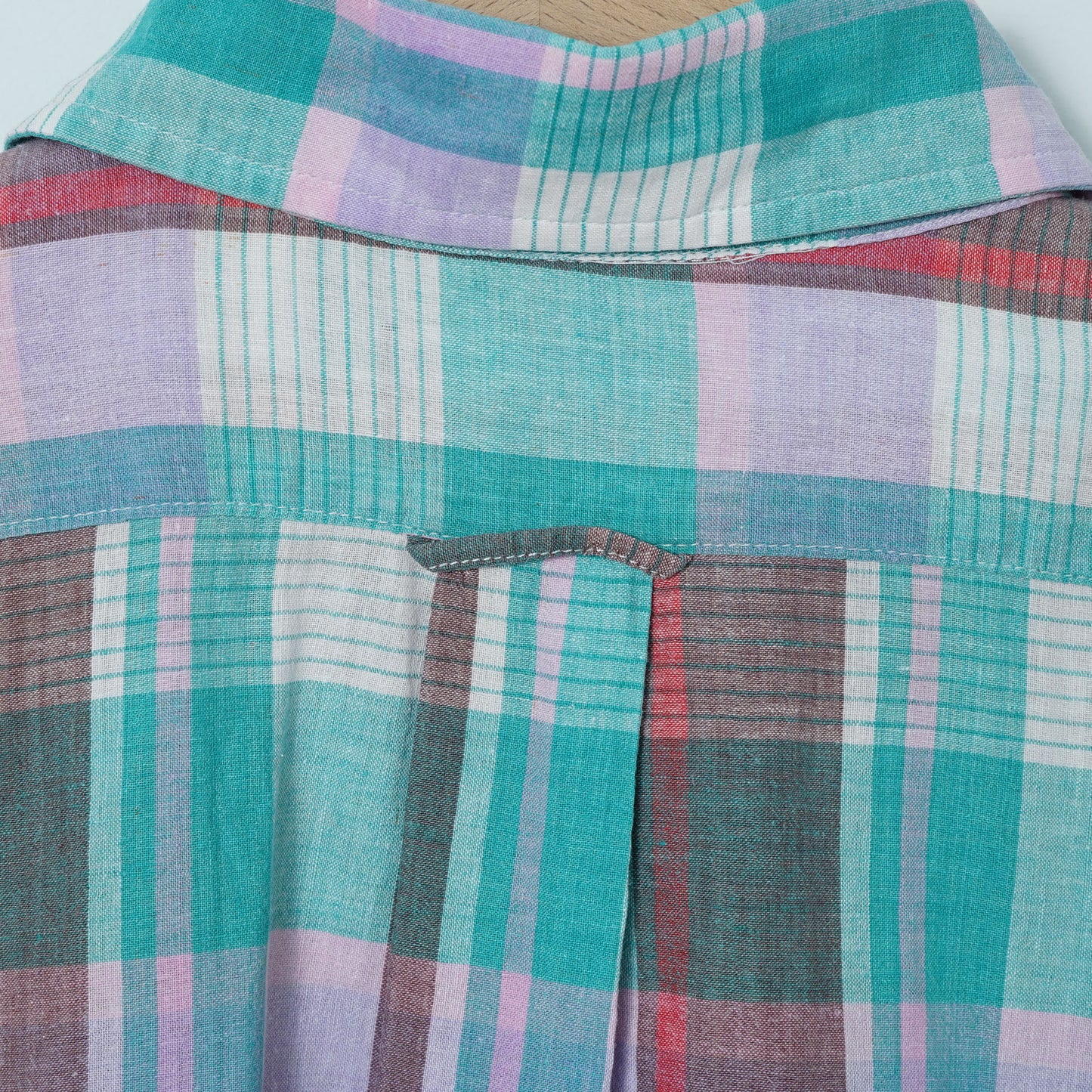 Flying Scotsman Collection Madras Check BD Shirt / Early ’90s–Mid ’90s (Made in USA)