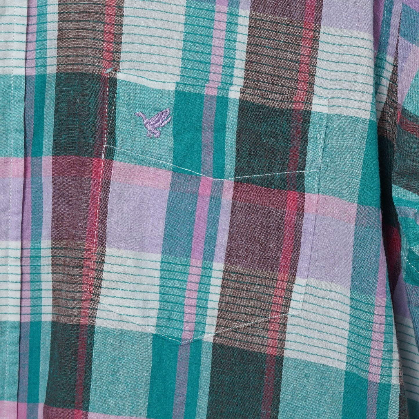 Flying Scotsman Collection Madras Check BD Shirt / Early ’90s–Mid ’90s (Made in USA)