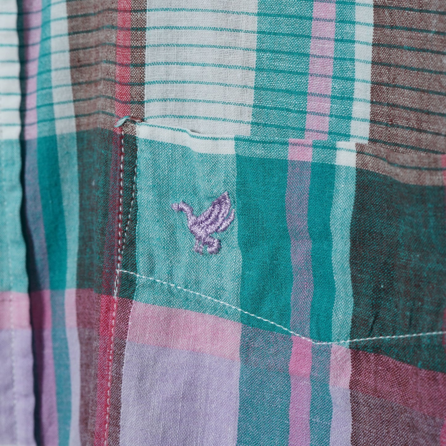 Flying Scotsman Collection Madras Check BD Shirt / Early ’90s–Mid ’90s (Made in USA)