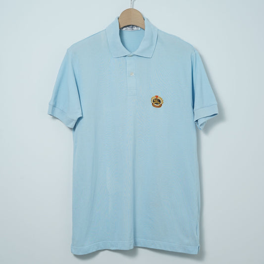 Burberrys Crest Embroidered Polo Shirt / Early ’90s–Mid ’90s (Made in England)