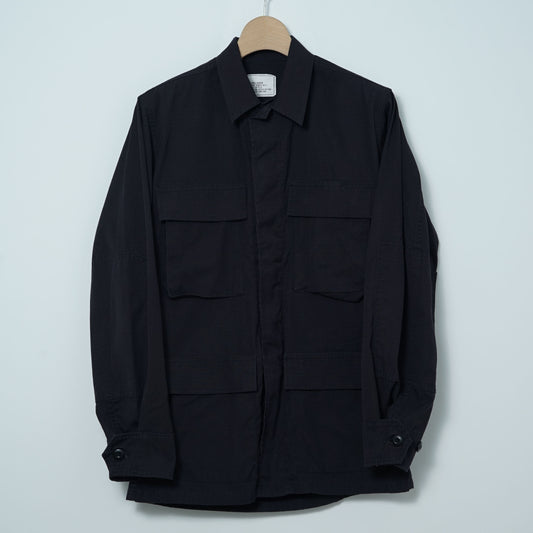 U.S. Military Black 375 BDU Jacket / Late '90s (Made in USA)