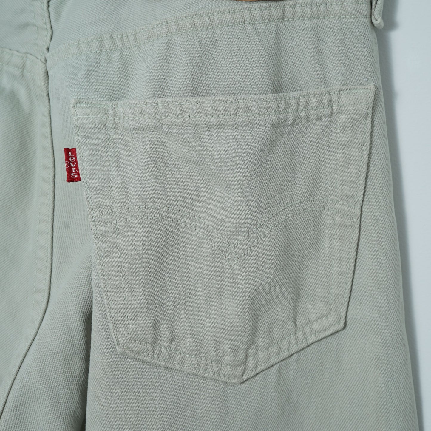 Levi’s 5 Pocket Ecru Denim Pants / Mid '90s (Made in France)
