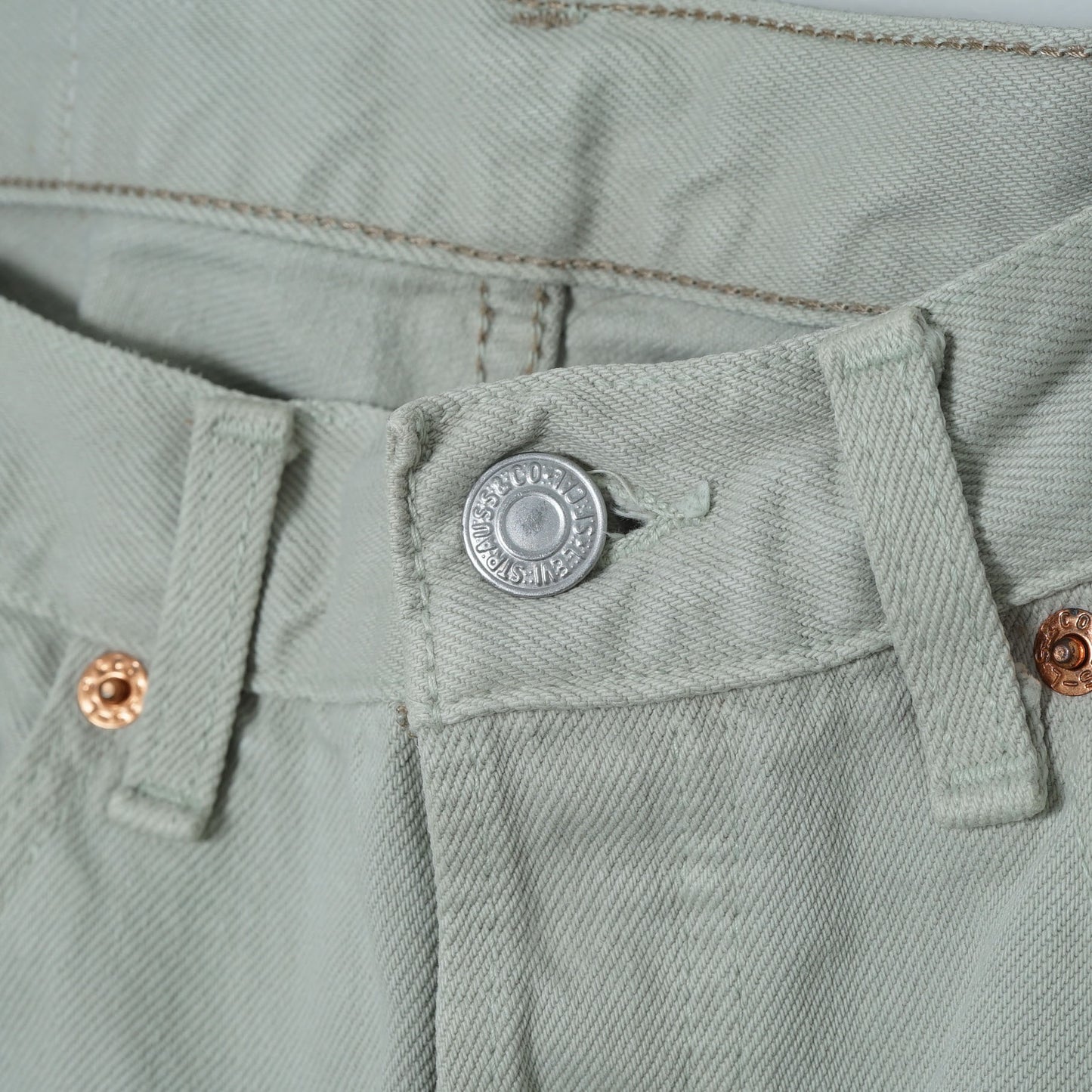 Levi’s 5 Pocket Ecru Denim Pants / Mid '90s (Made in France)