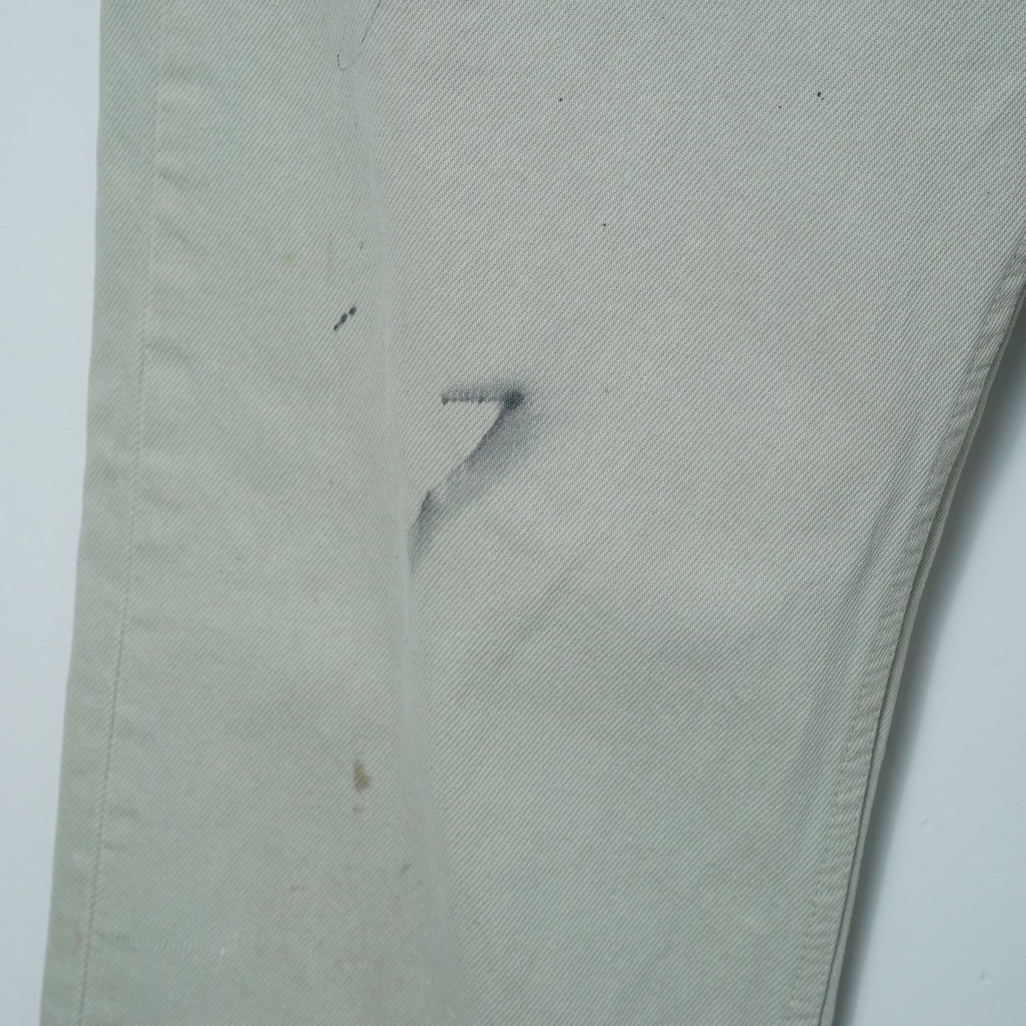 Levi’s 5 Pocket Ecru Denim Pants / Mid '90s (Made in France)