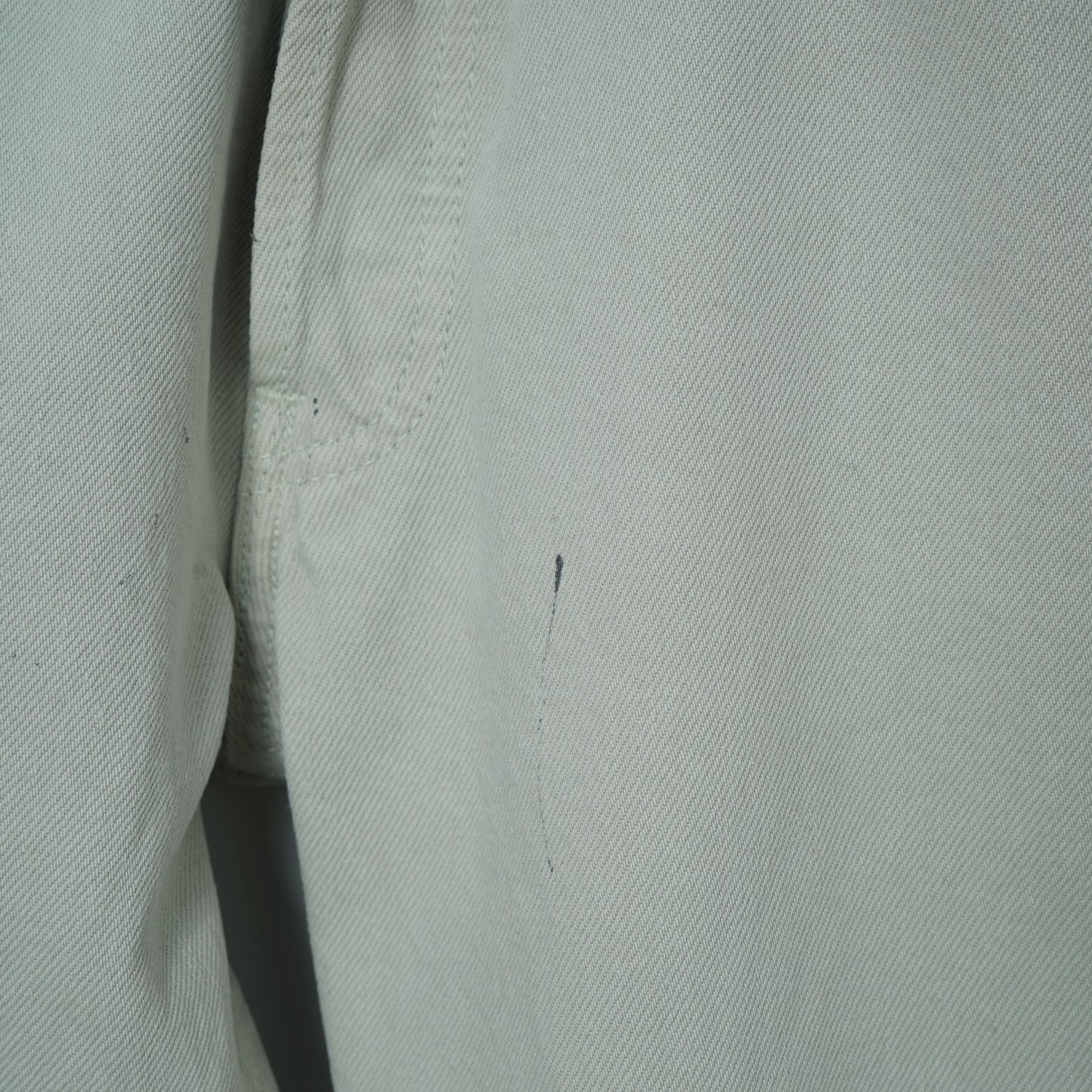 Levi’s 5 Pocket Ecru Denim Pants / Mid '90s (Made in France)