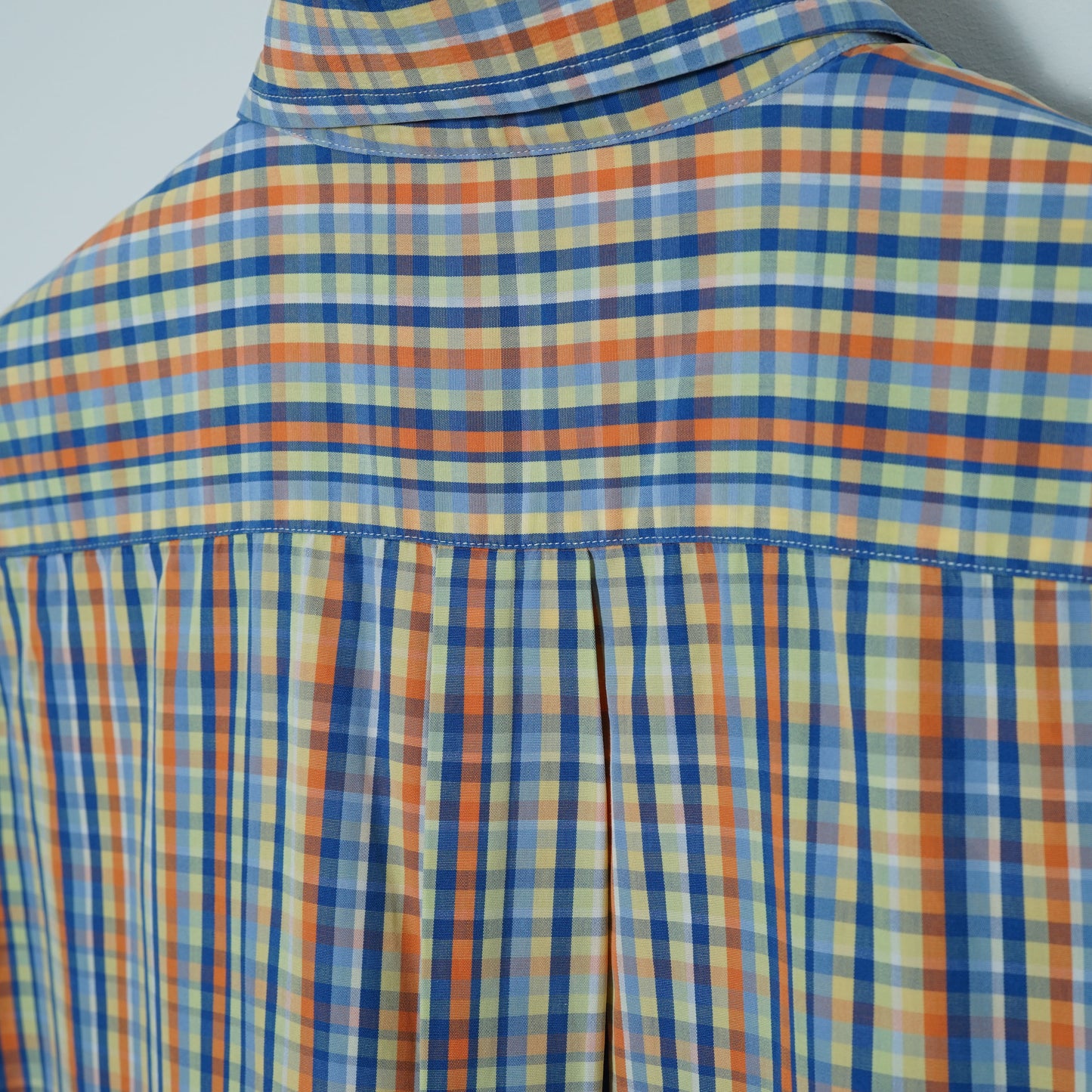 Etro Milano Madras Check BD Shirt / Early ’00s–Mid ’00s (Made in Italy)