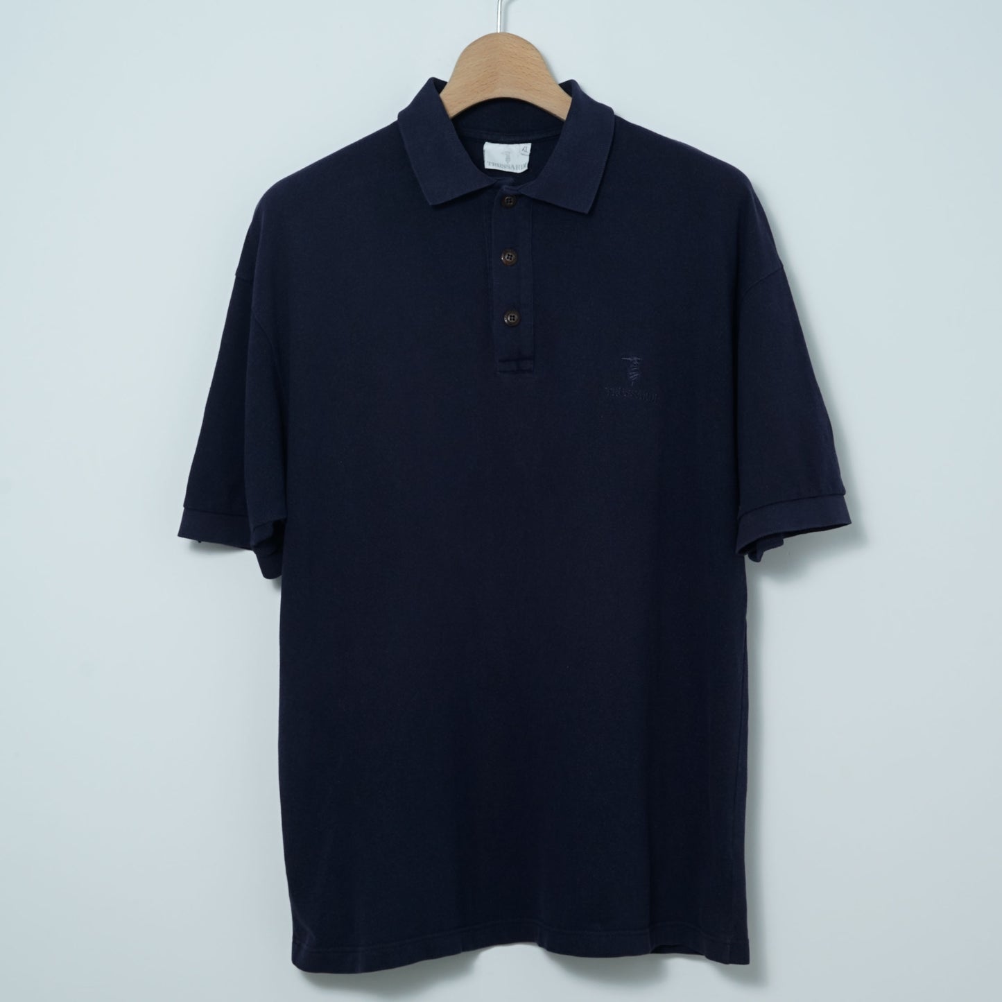 Trussardi Cotton Pique Polo Shirt / Late ’90s–Early ’00s (Made in Italy)