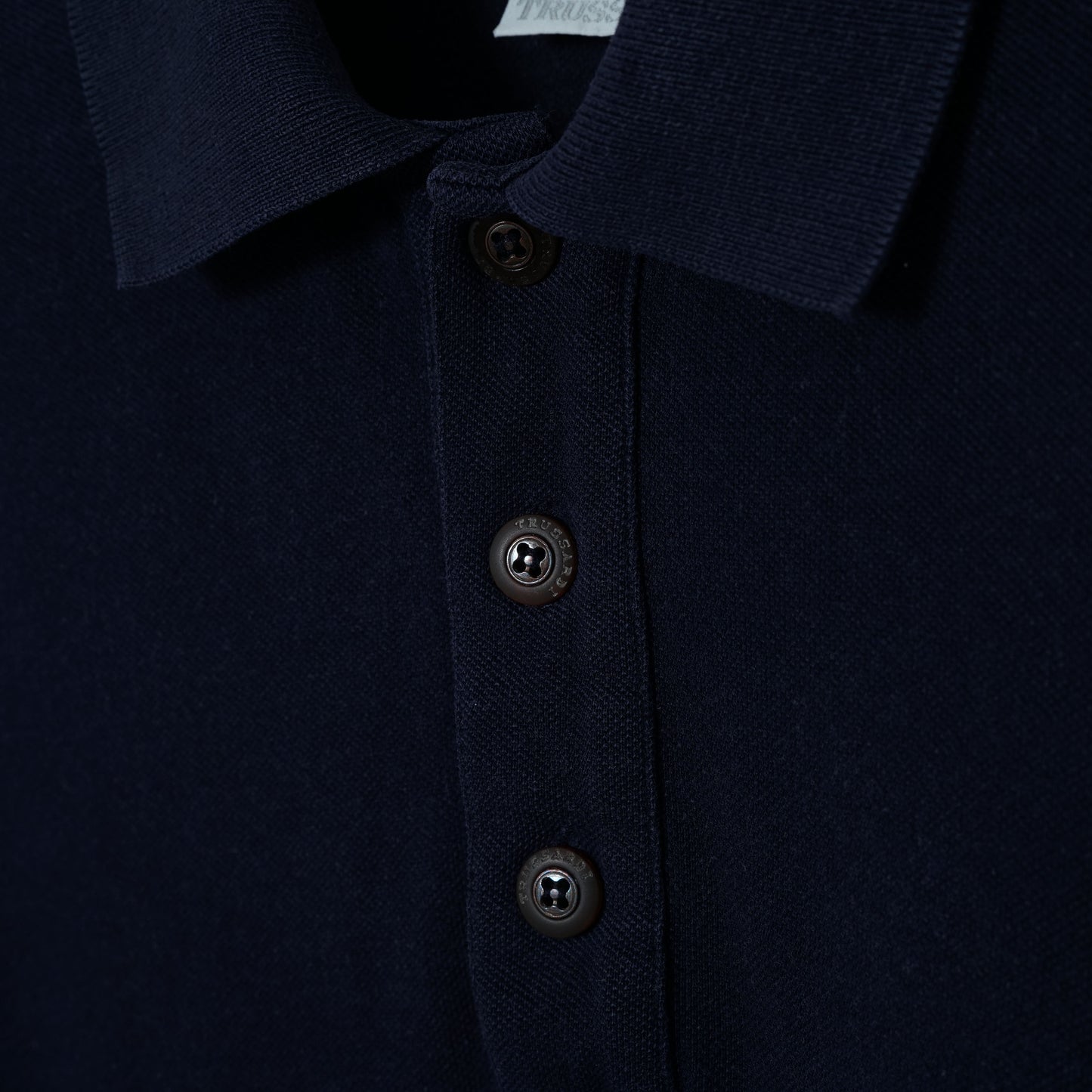 Trussardi Cotton Pique Polo Shirt / Late ’90s–Early ’00s (Made in Italy)