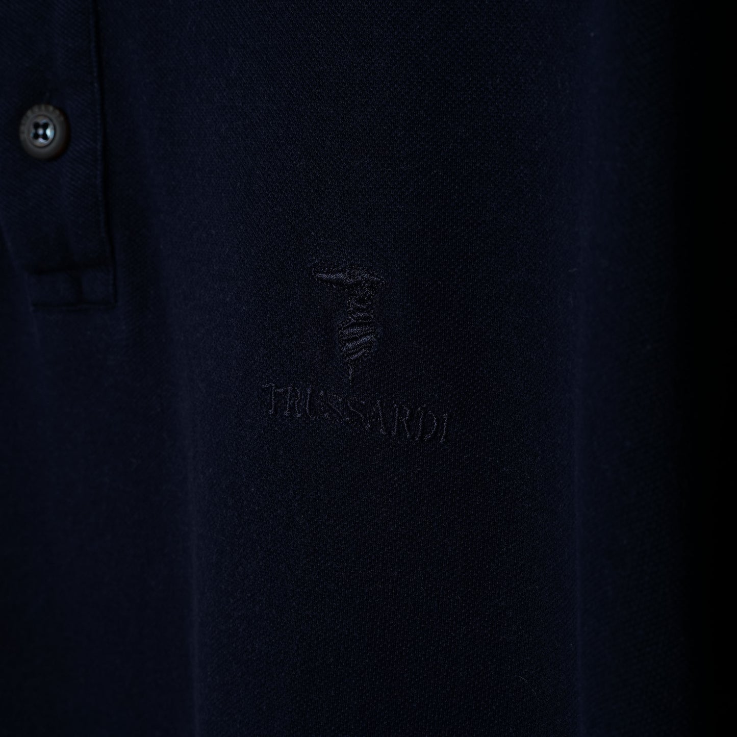Trussardi Cotton Pique Polo Shirt / Late ’90s–Early ’00s (Made in Italy)