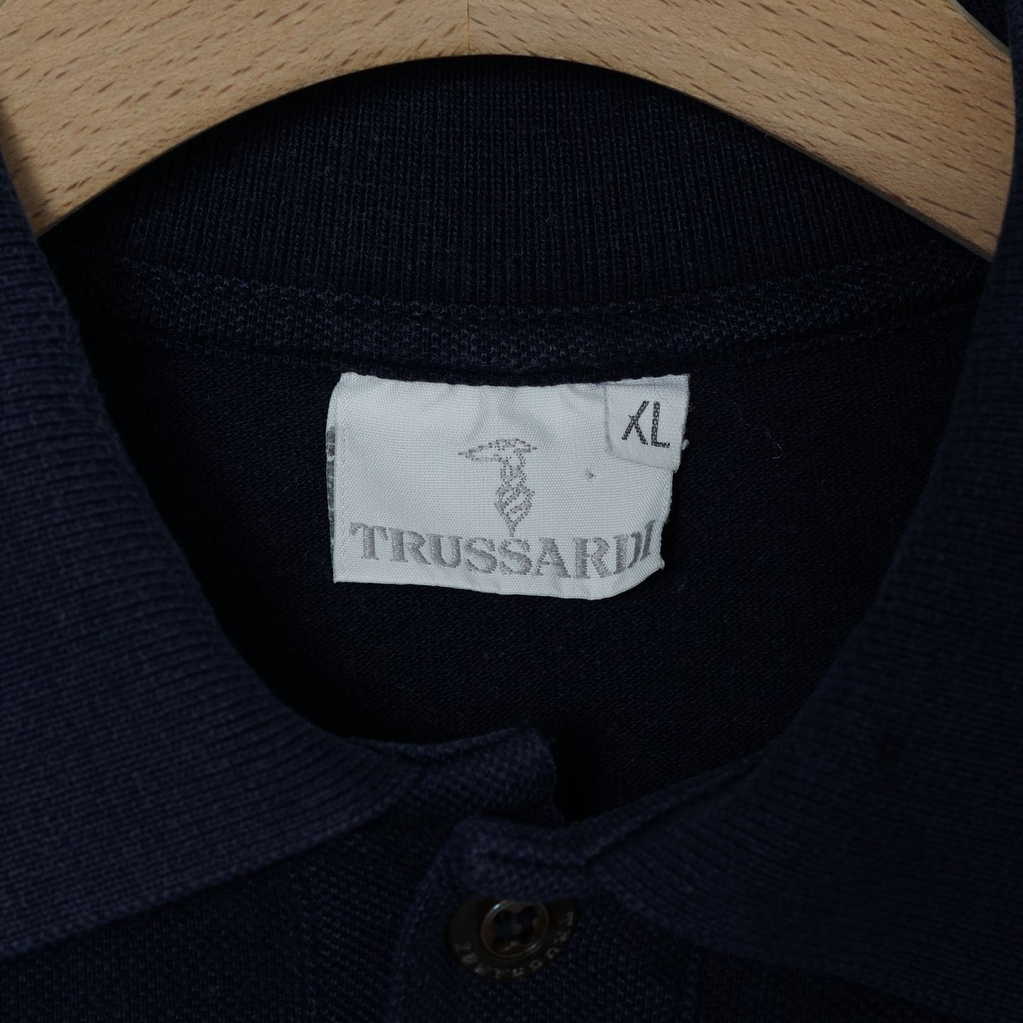 Trussardi Cotton Pique Polo Shirt / Late ’90s–Early ’00s (Made in Italy)