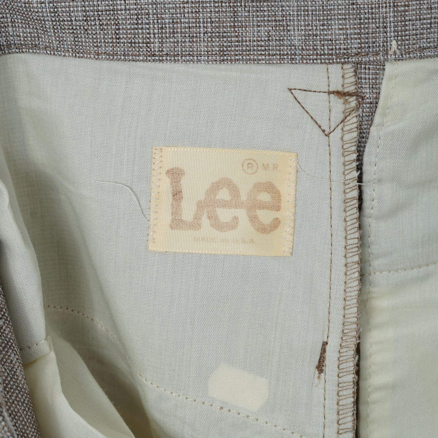 Lee  Polyester Blend Western Slacks / Late '70s-Early '80s (Made in USA)