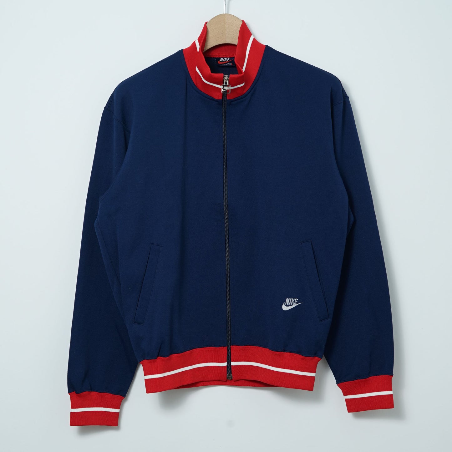 Nike Full-zip Track Jacket / Early ’80s-Mid '80s (Made in Japan)