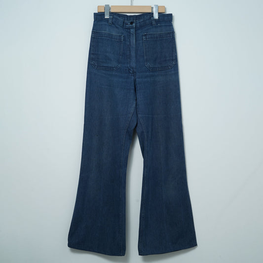 U.S. Navy Sailor Denim Pants / Late '80s-Early '90s (Made in USA)