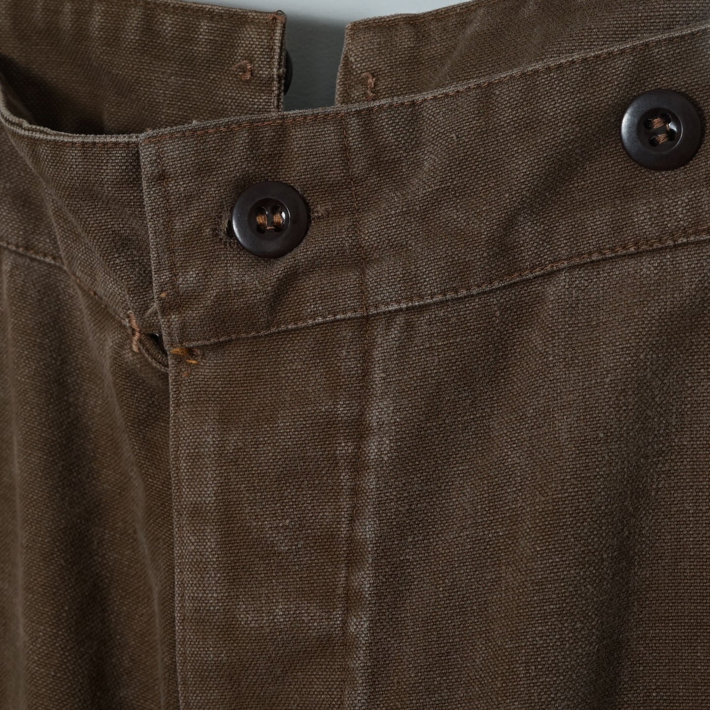 French Work Railroad Pants / Late '50s-Early '60s (Made in France)