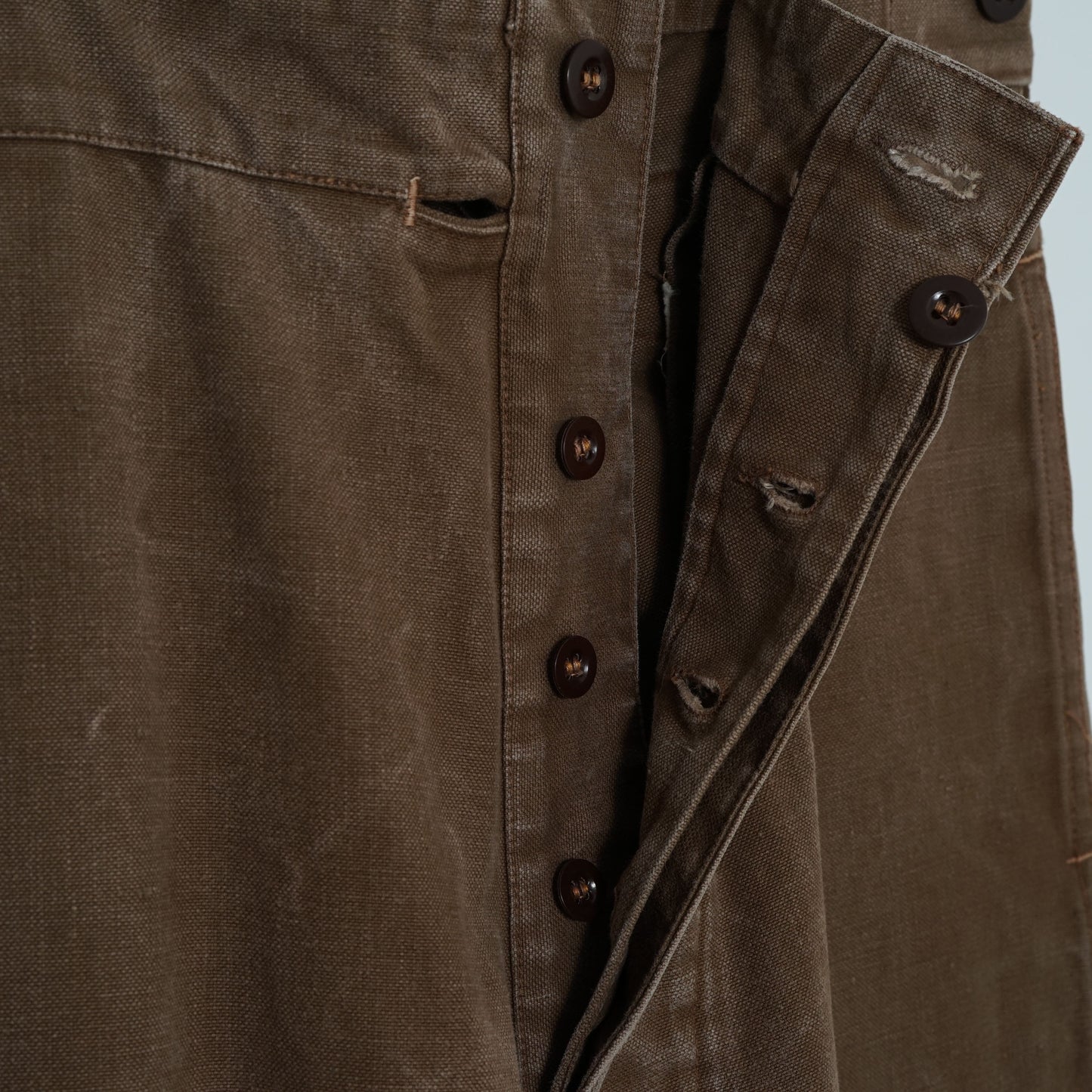 French Work Railroad Pants / Late '50s-Early '60s (Made in France)