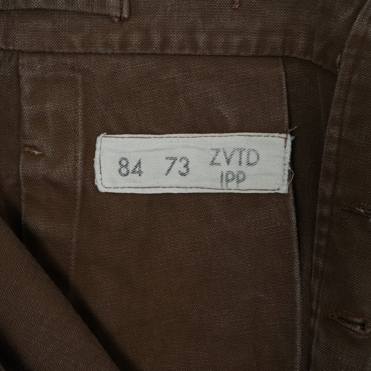 French Work Railroad Pants / Late '50s-Early '60s (Made in France)