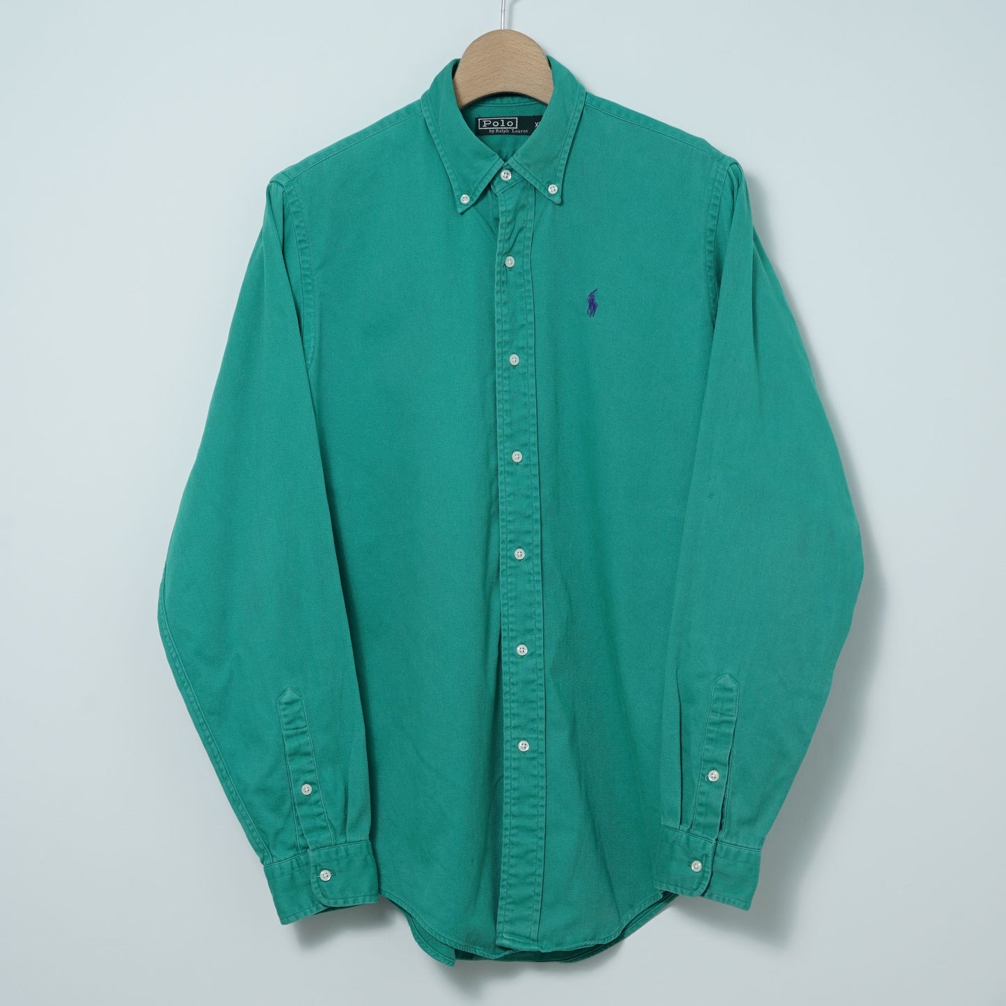 Polo by Ralph Lauren Cotton BD Shirt / Late '90s-Early '00s (Made in USA)