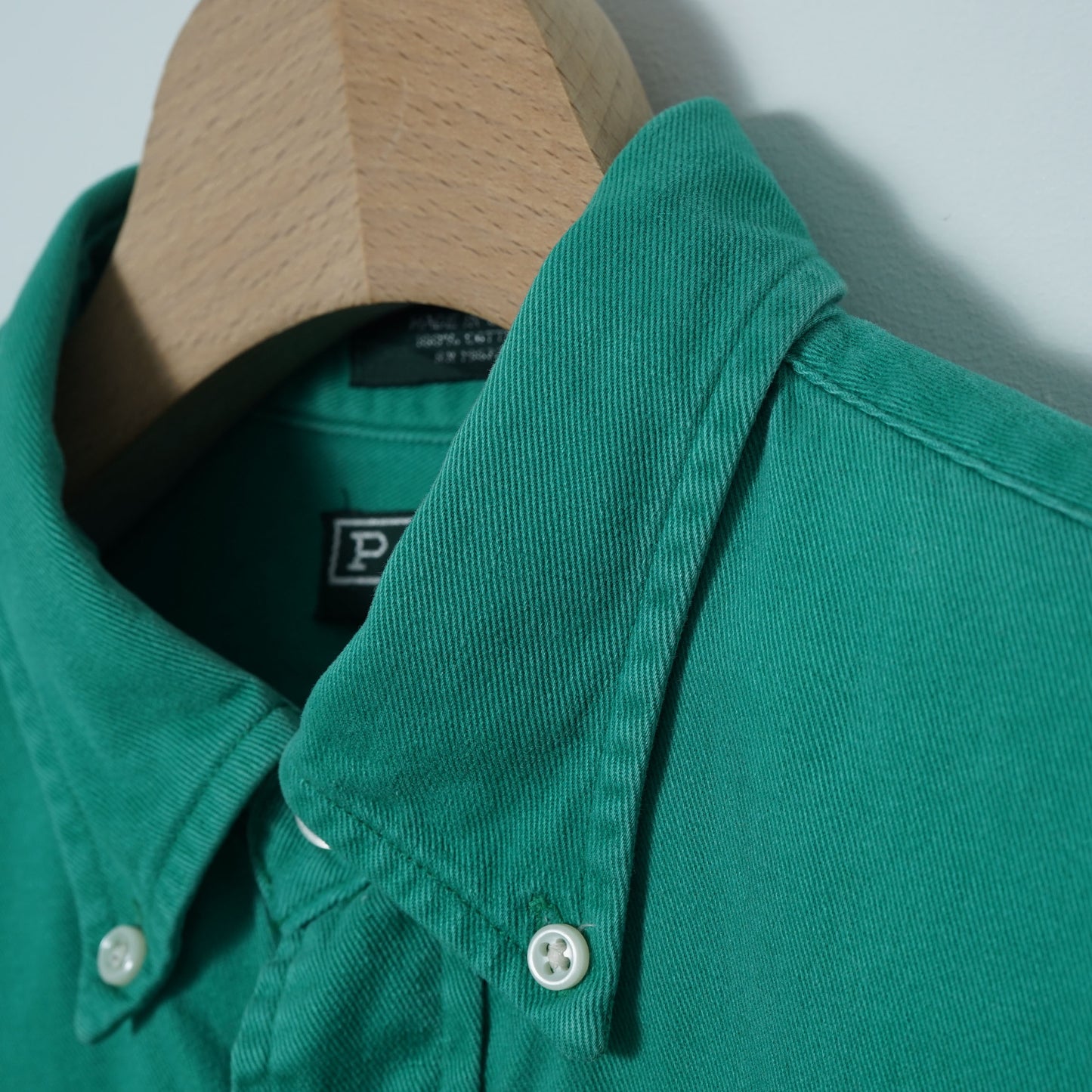 Polo by Ralph Lauren Cotton BD Shirt / Late '90s-Early '00s (Made in USA)