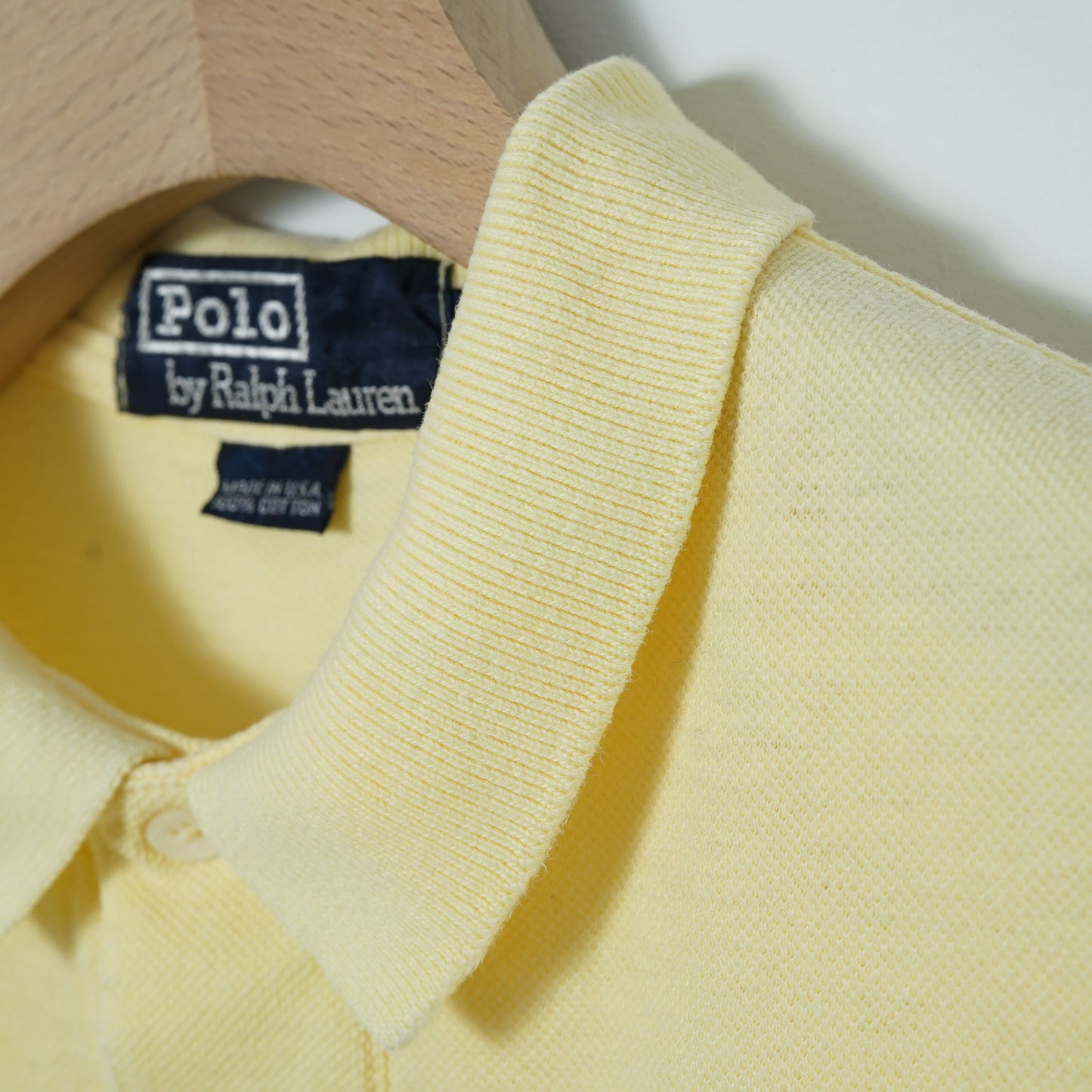 Polo by Ralph Lauren Cotton Pique Polo Shirt / Late '90s-Early '00s (Made in USA)